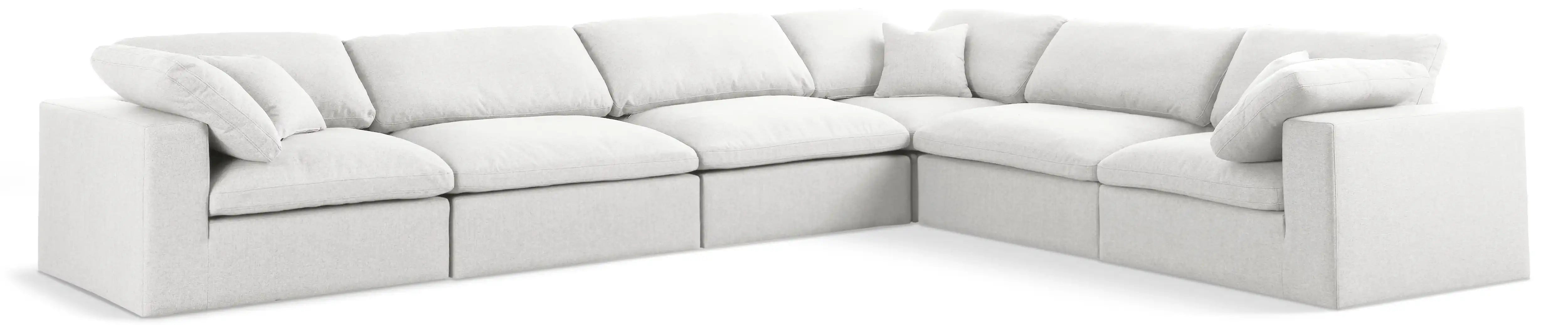 Serene - 6 Piece Modular Sectional - Best Buy Furniture