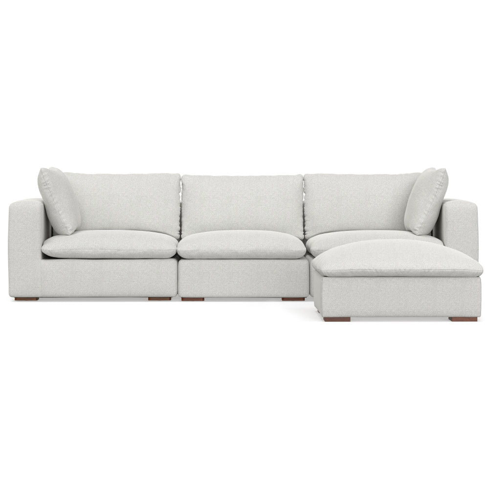 Jasmine - Handcrafted Sofa And Ottoman - Best Buy Furniture