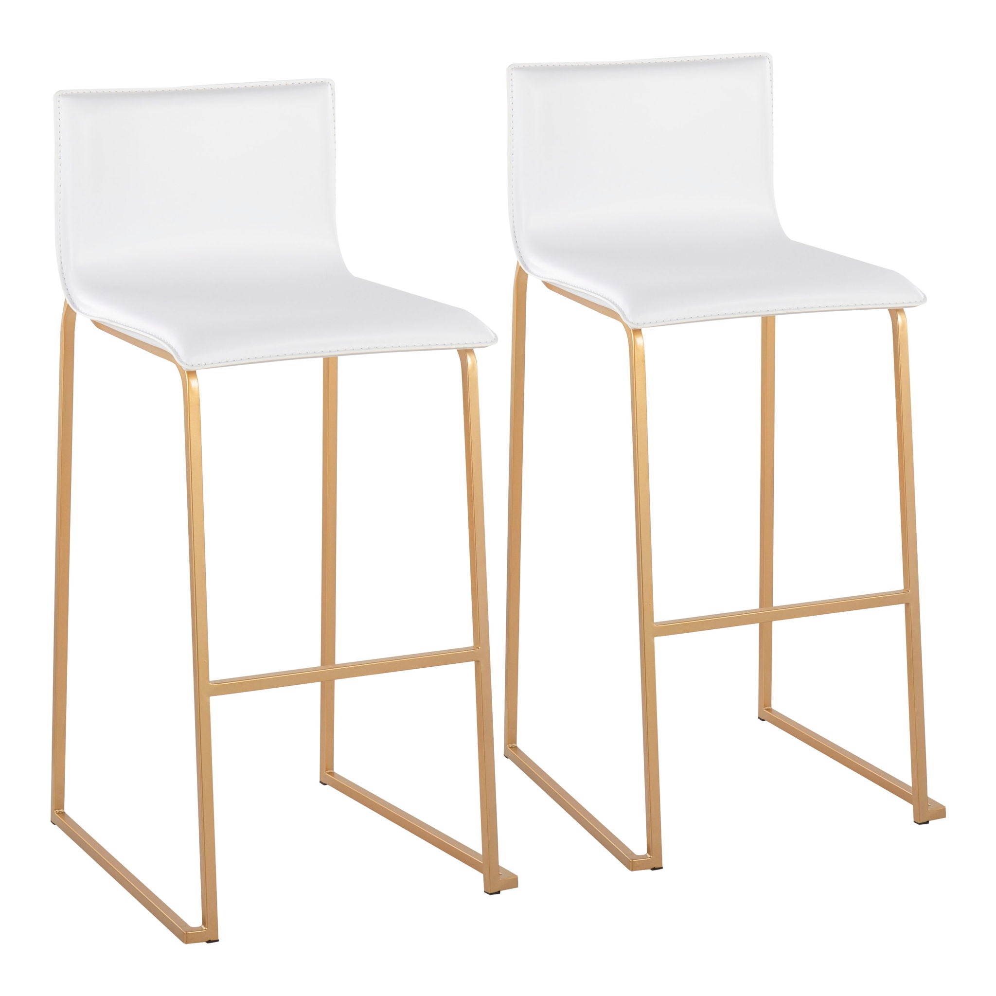 Mara - Contemporary Upholstered Barstool (Set of 2) - Best Buy Furniture