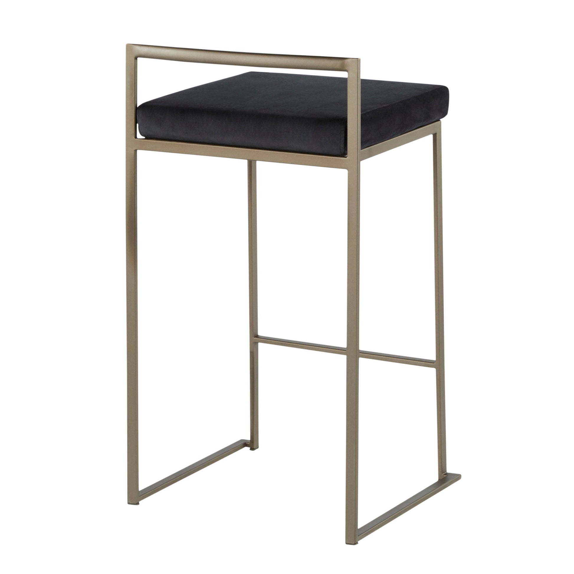 Fuji - Industrial Stackable Counter Stool Elegant Design - Best Buy Furniture