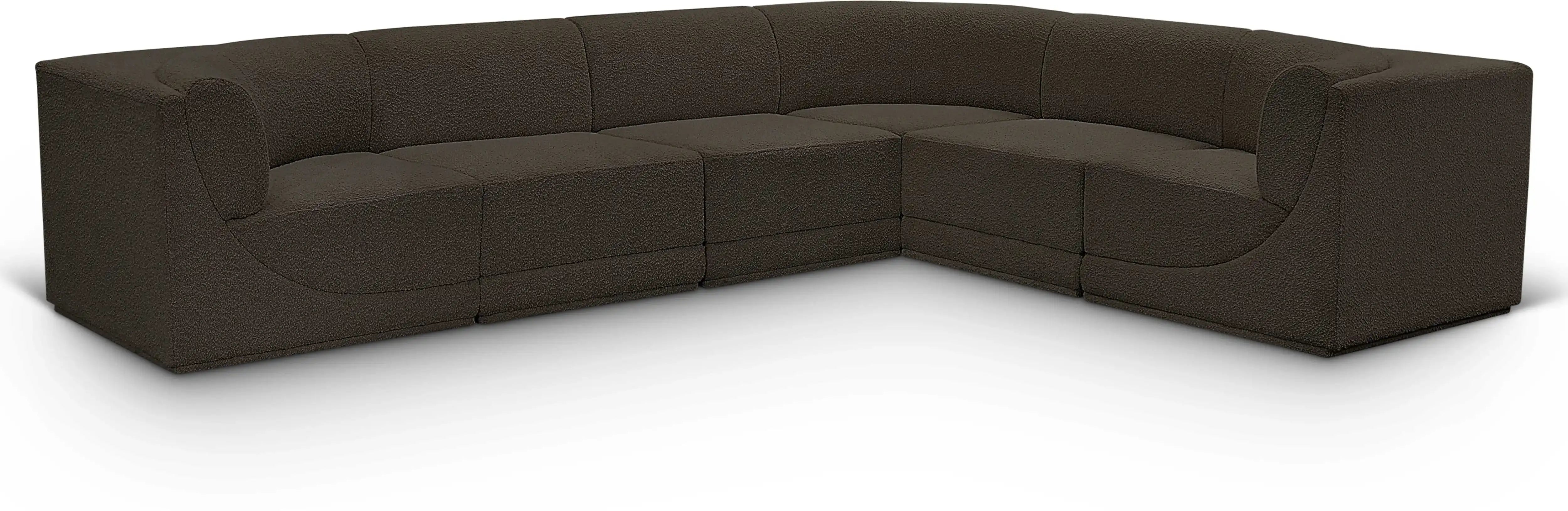 Ollie - 6 Piece Modular Sectional - Best Buy Furniture