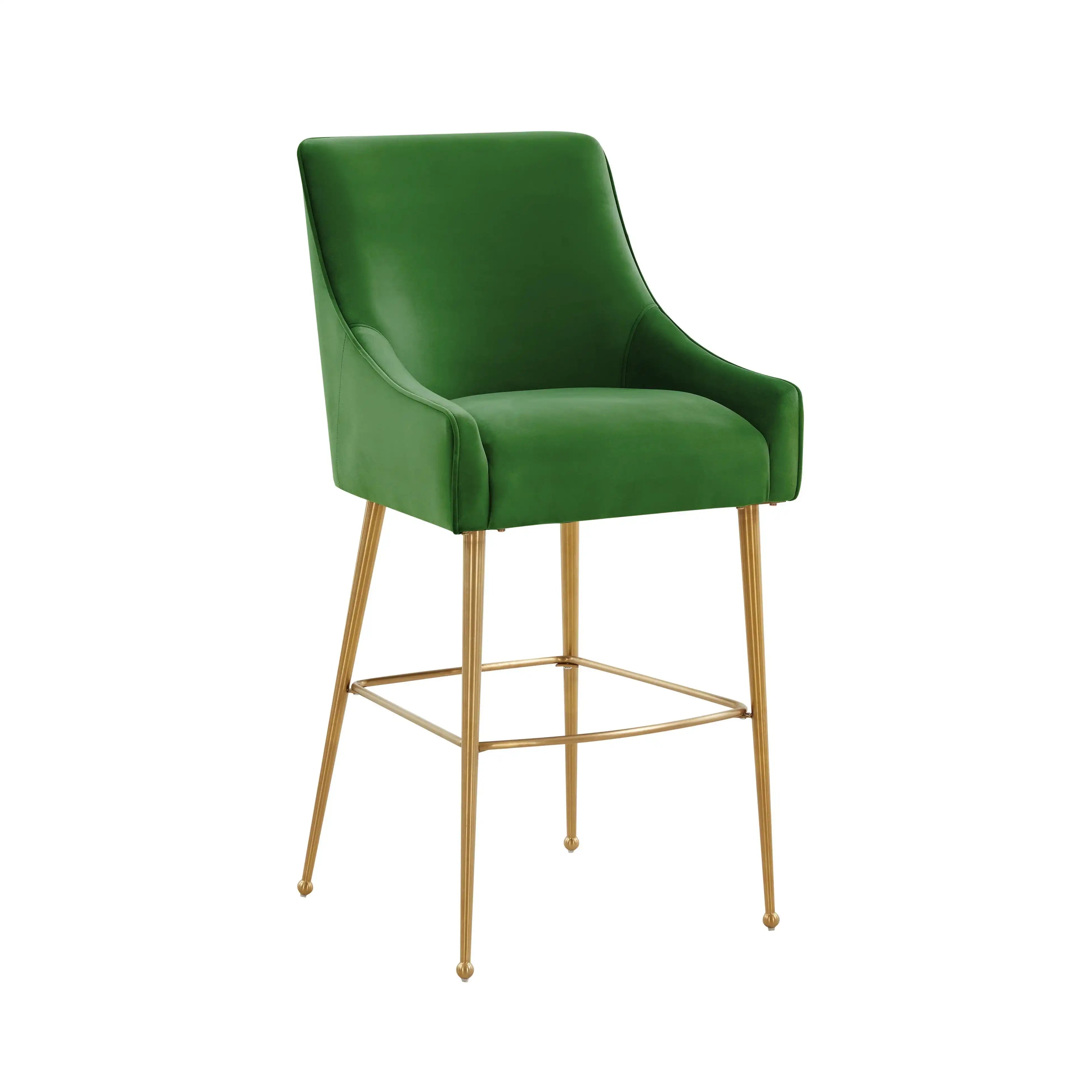 Beatrix - Velvet Stool - Best Buy Furniture