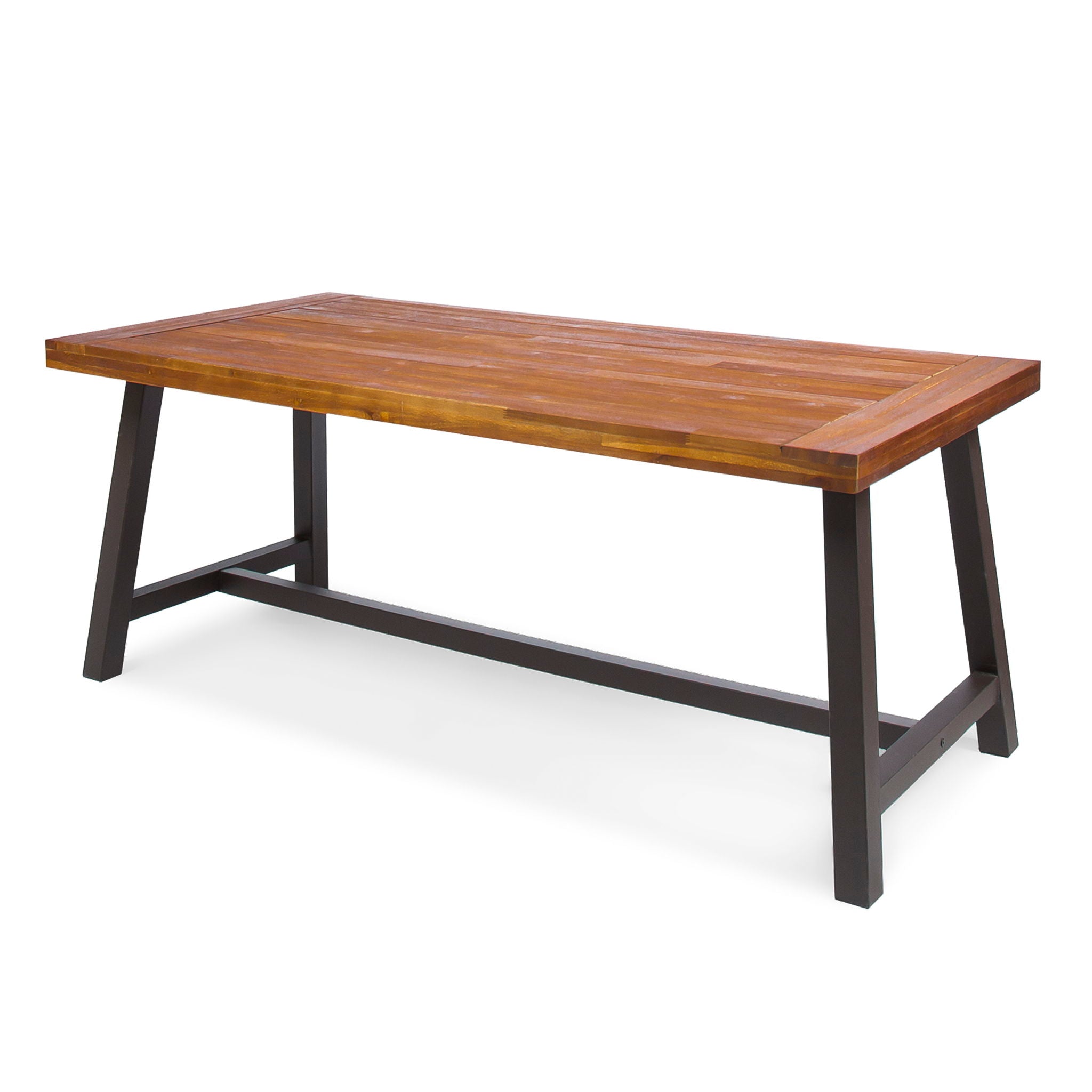 Outdoor Sandblast Finish Acacia Wood Dining Table - Best Buy Furniture