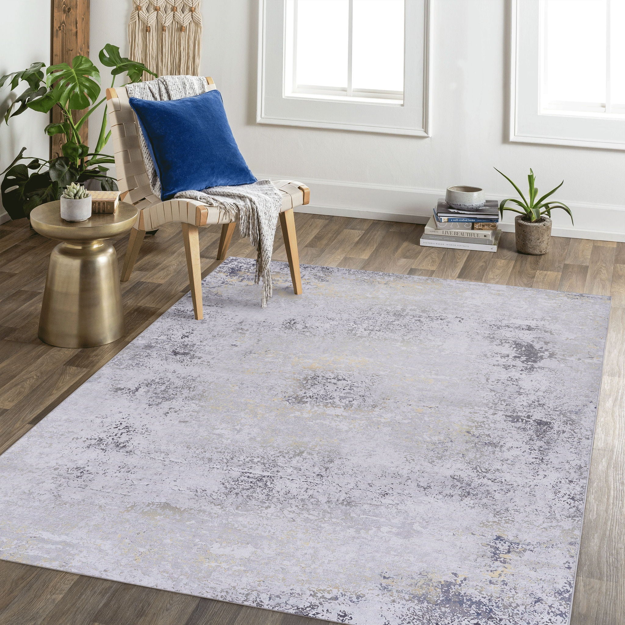 Maval - Stunning Area Rug, Washable - Best Buy Furniture