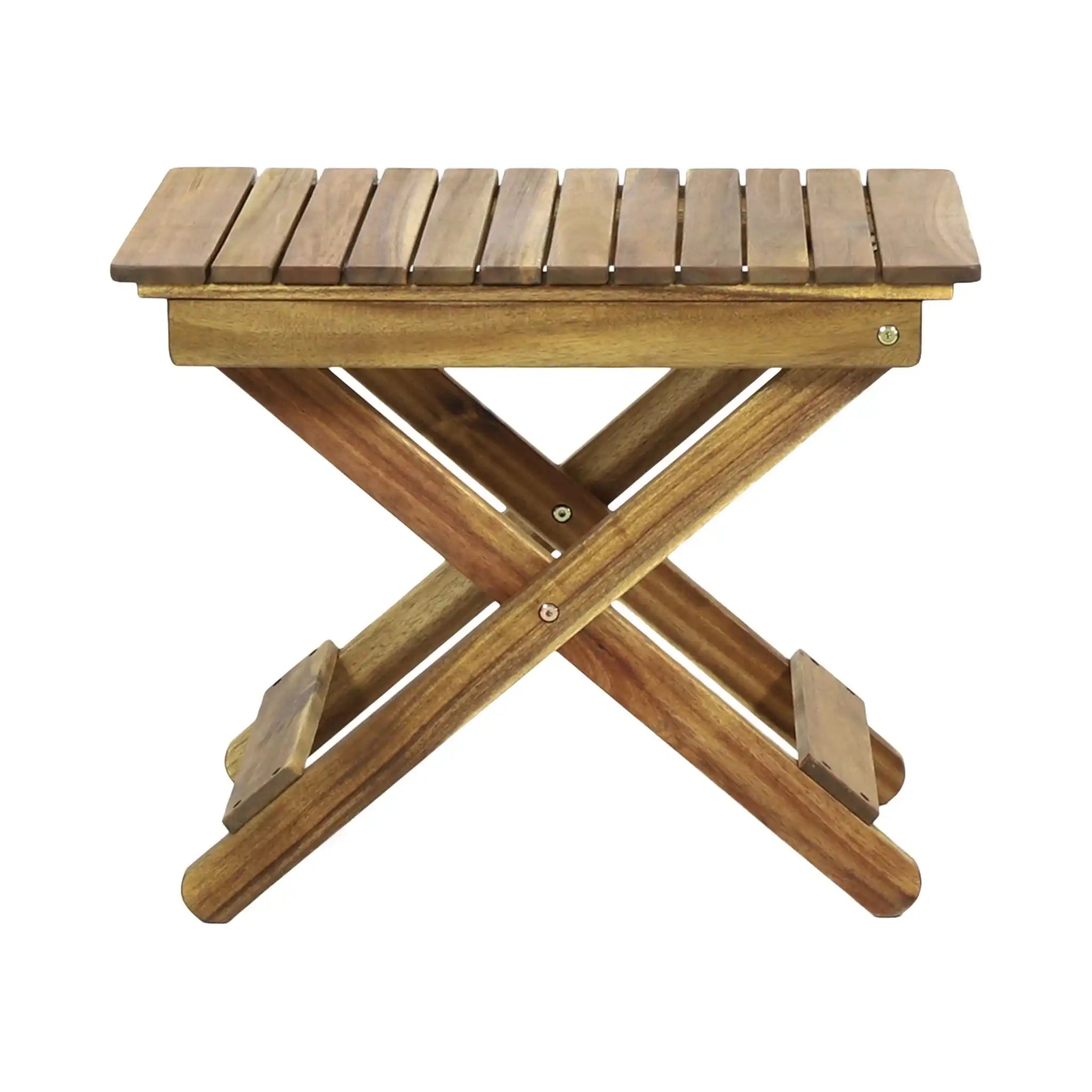 Outdoor Folding Wooden Side Table - Best Buy Furniture