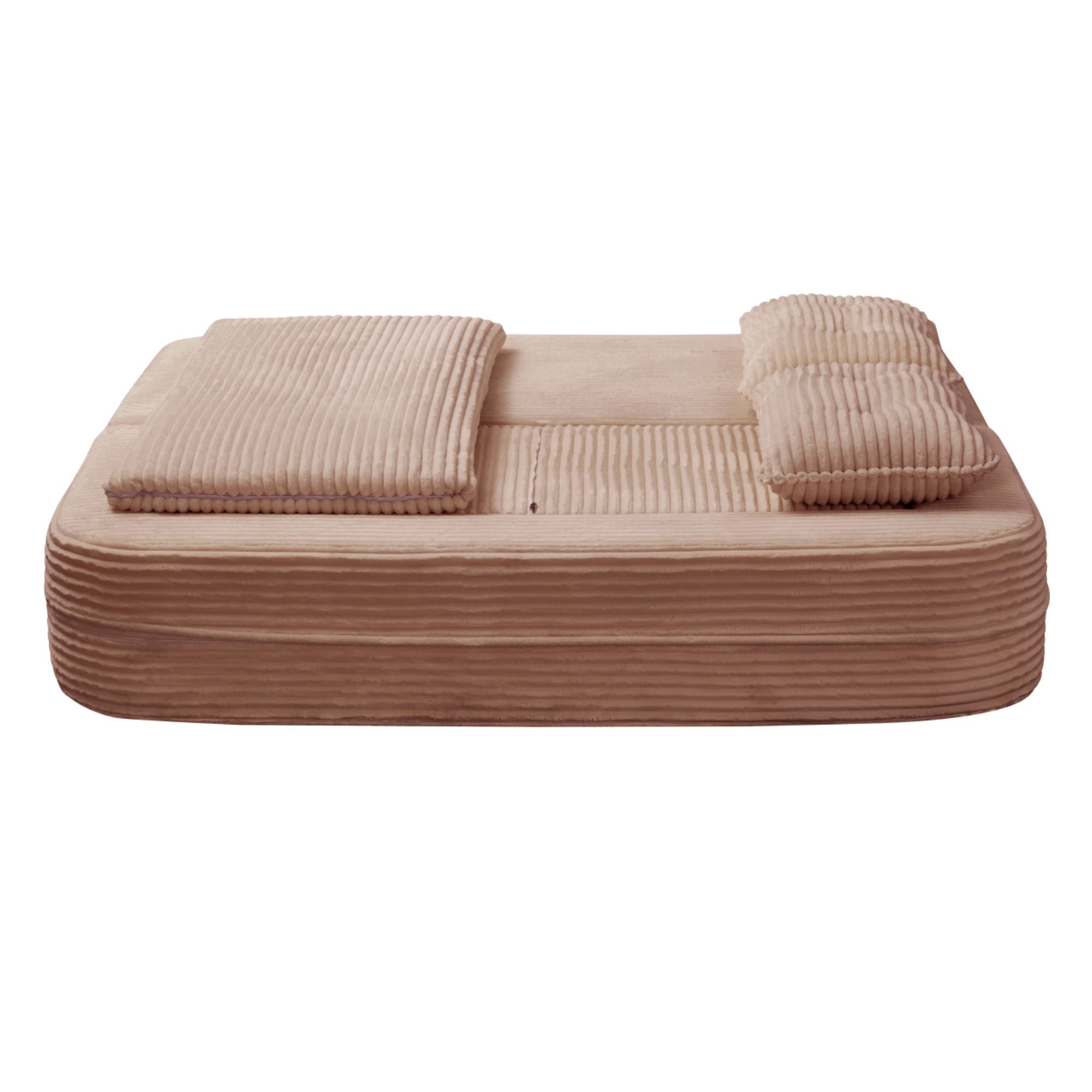 Multi Functional Sectional Sofa Bed With Independent Chaise Lounge And Functional Blanket - Best Buy Furniture