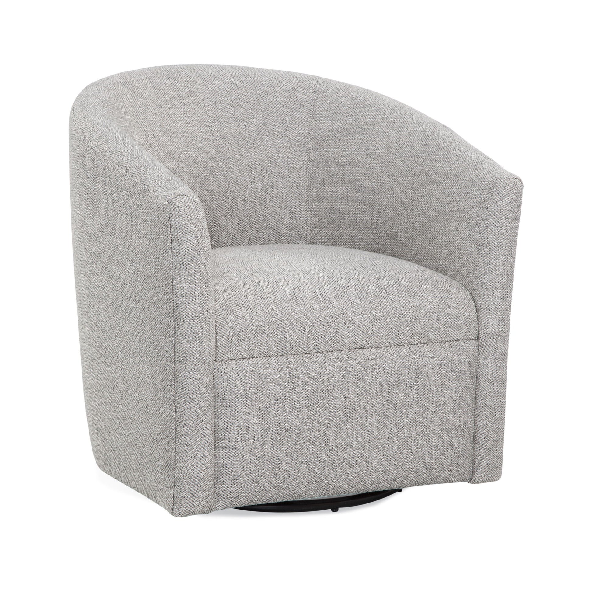 Lainey - Swivel Barrel Chair With 360 Degree Rotation - Best Buy Furniture