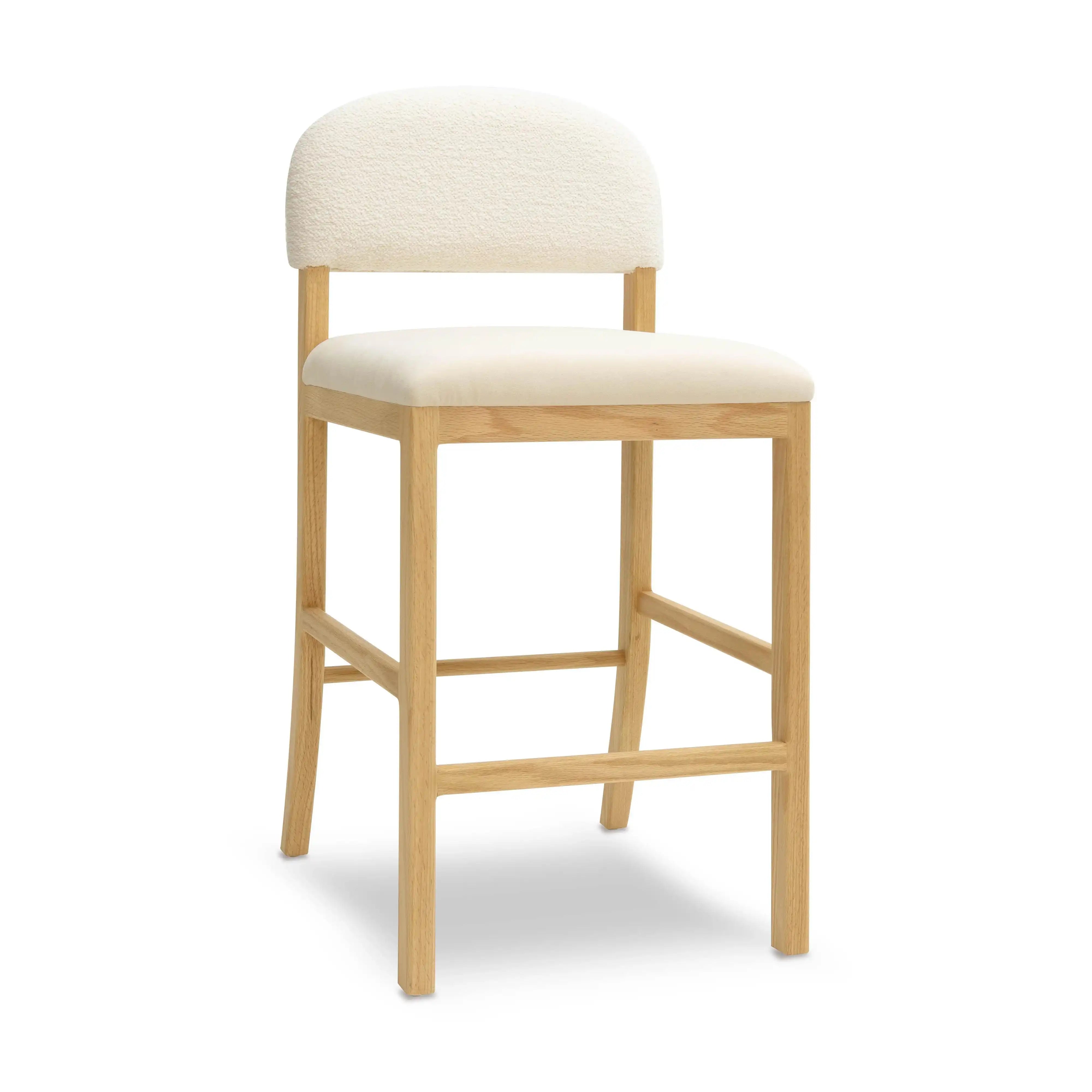 Calla - Performance Velvet Counter Stool - Best Buy Furniture
