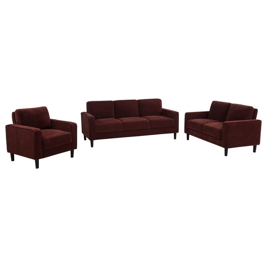Ruth - Upholstered Track Arm Sofa Set - Best Buy Furniture