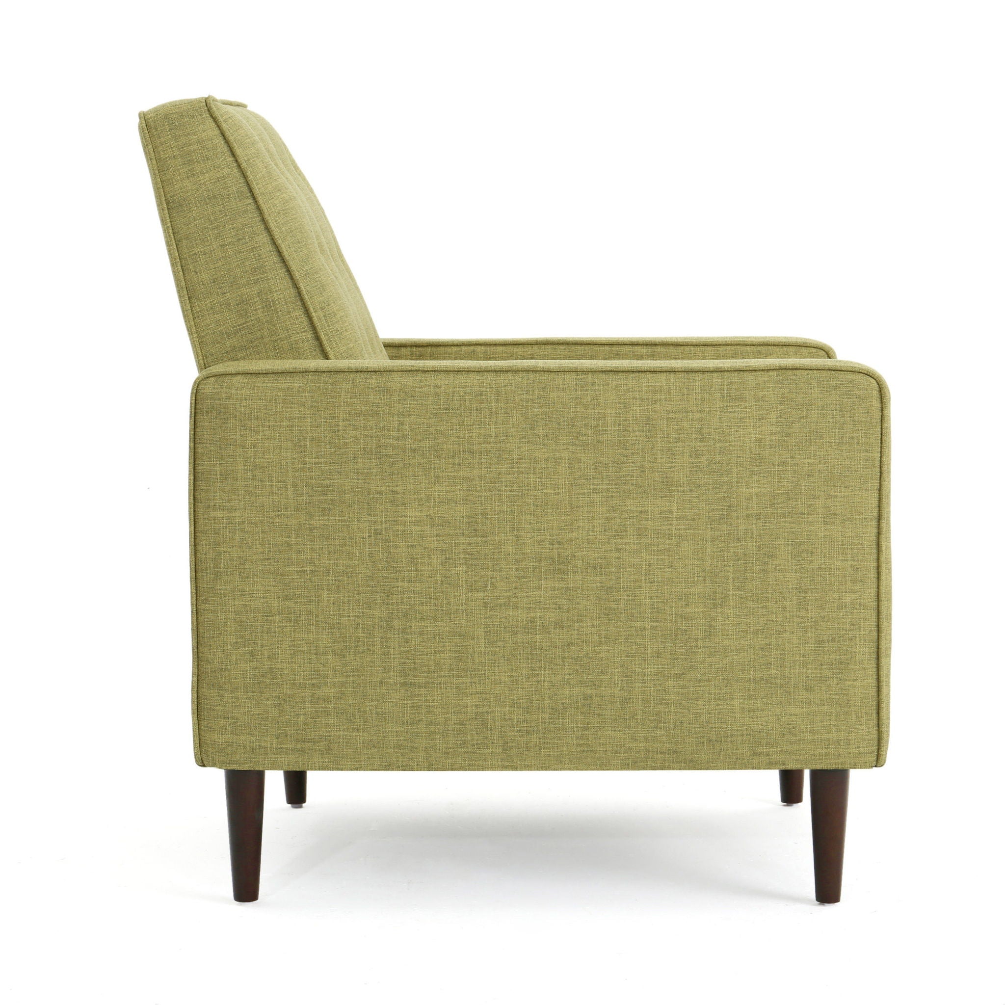 Mid-Century Modern Recliner With Button Tufted Waffle Stitch - Best Buy Furniture