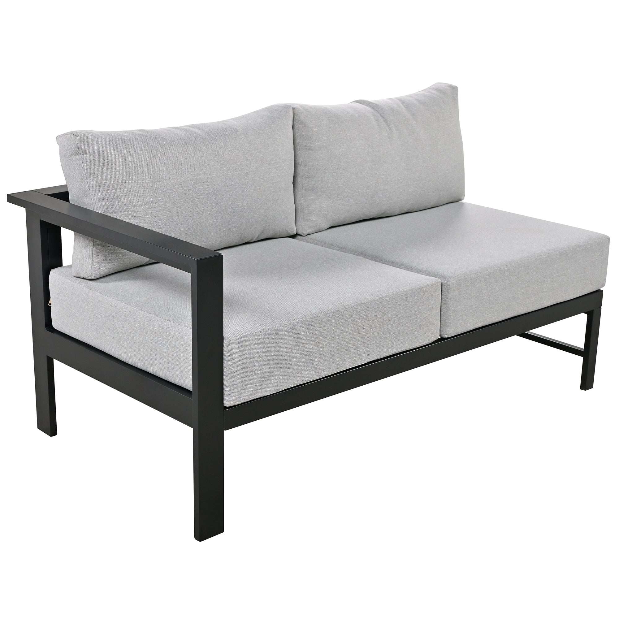 U-shaped multi-person outdoor sofa set, suitable for gardens, backyards, and balconies. - Best Buy Furniture