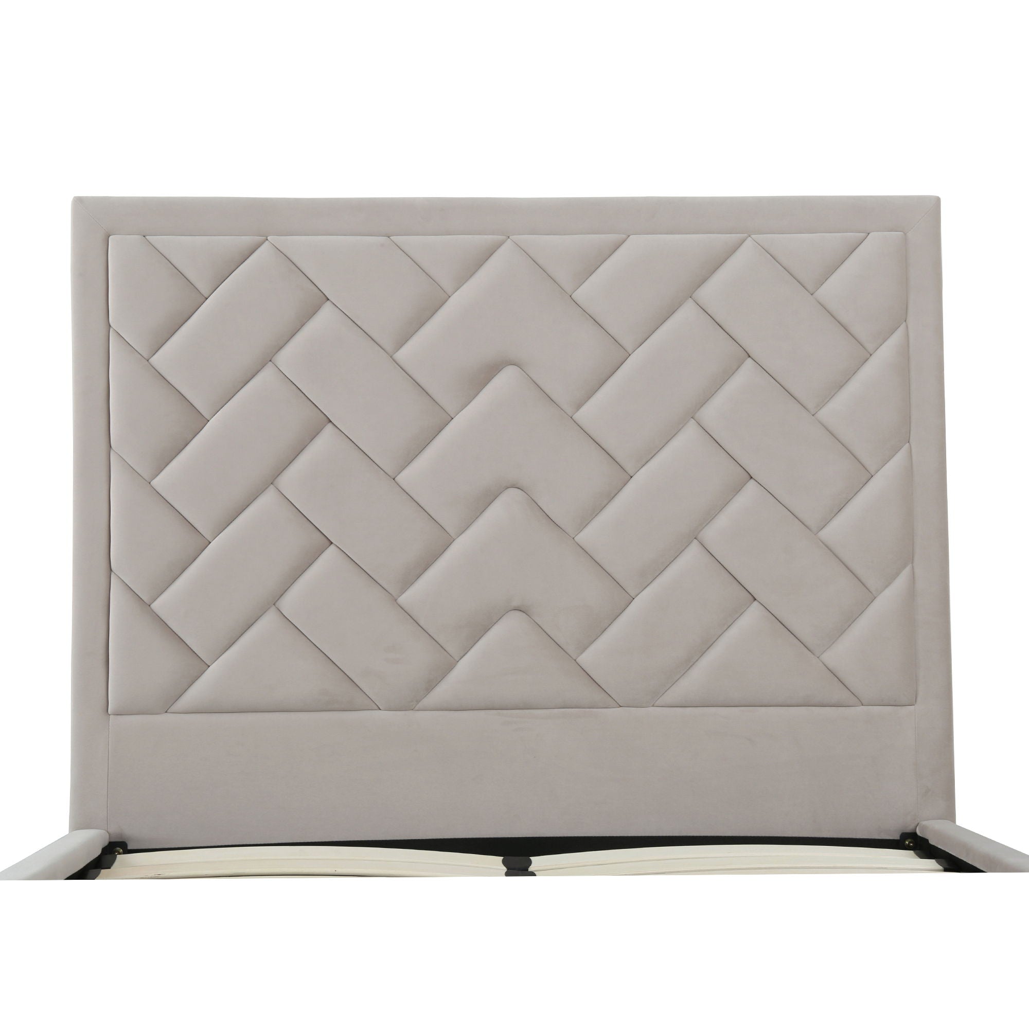 Crosby - Bed With Upholstered Headboard And Slats