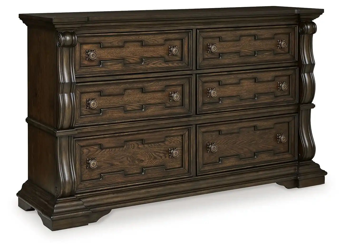 Maylee - Dresser - Dark Brown - Best Buy Furniture