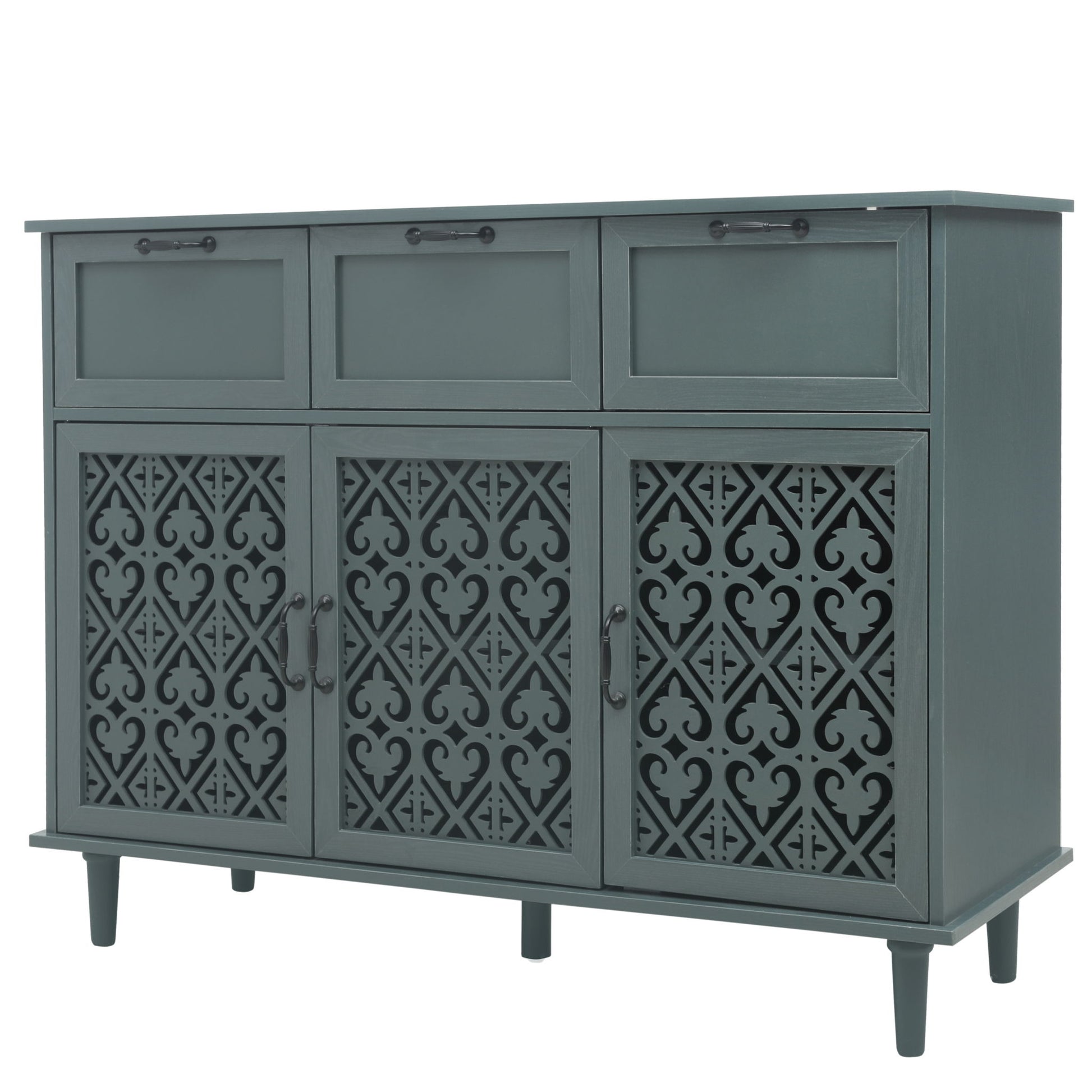 3 Door 3 Drawer Elegant Cabinet - Best Buy Furniture