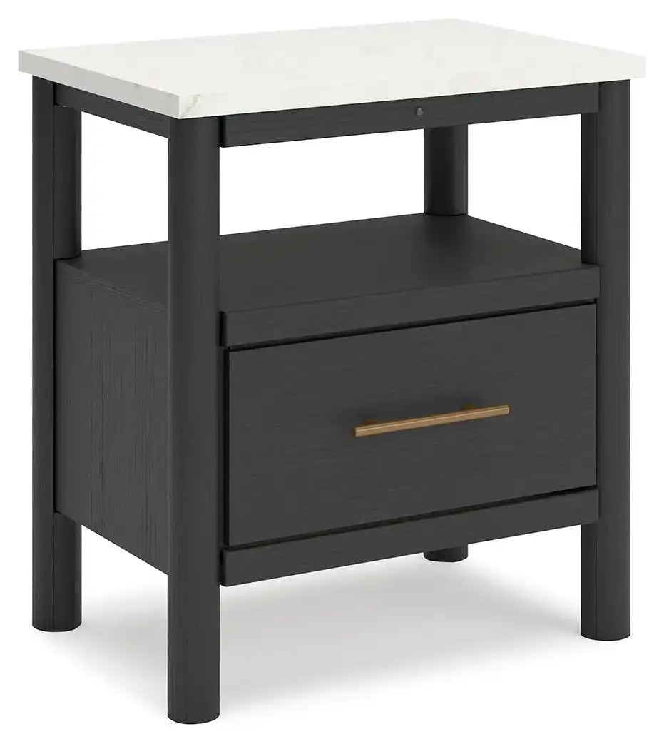 Cadmori - One Drawer Night Stand - Best Buy Furniture