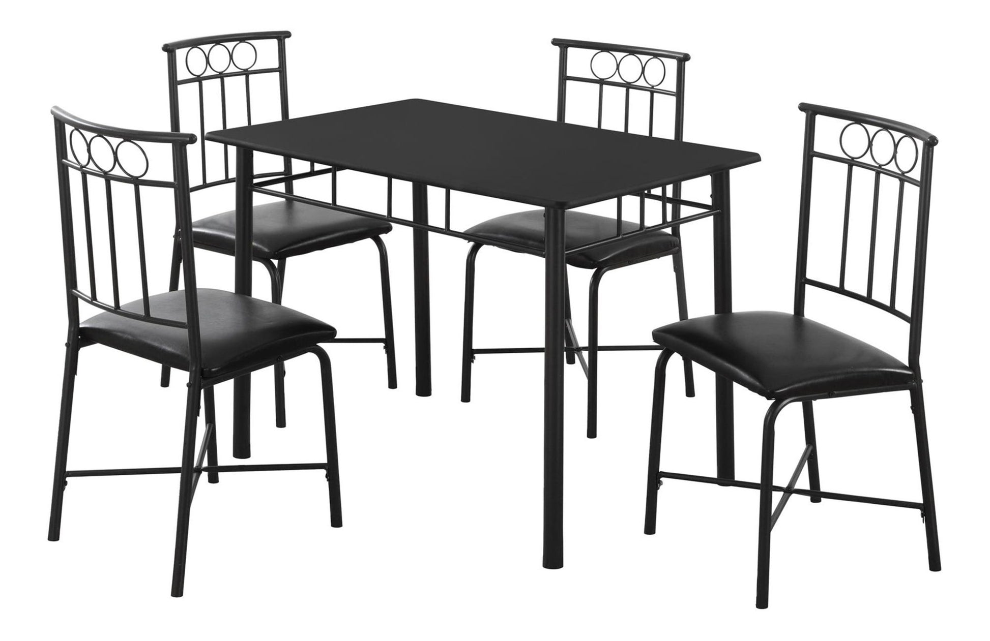 5 Pieces Dining Table Set, Small, Rectangular - Best Buy Furniture