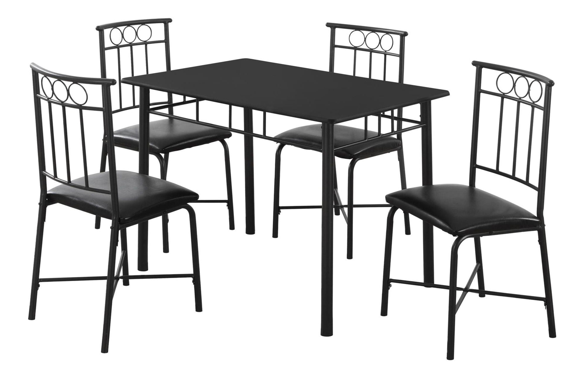 5 Pieces Dining Table Set, Small, Rectangular - Best Buy Furniture