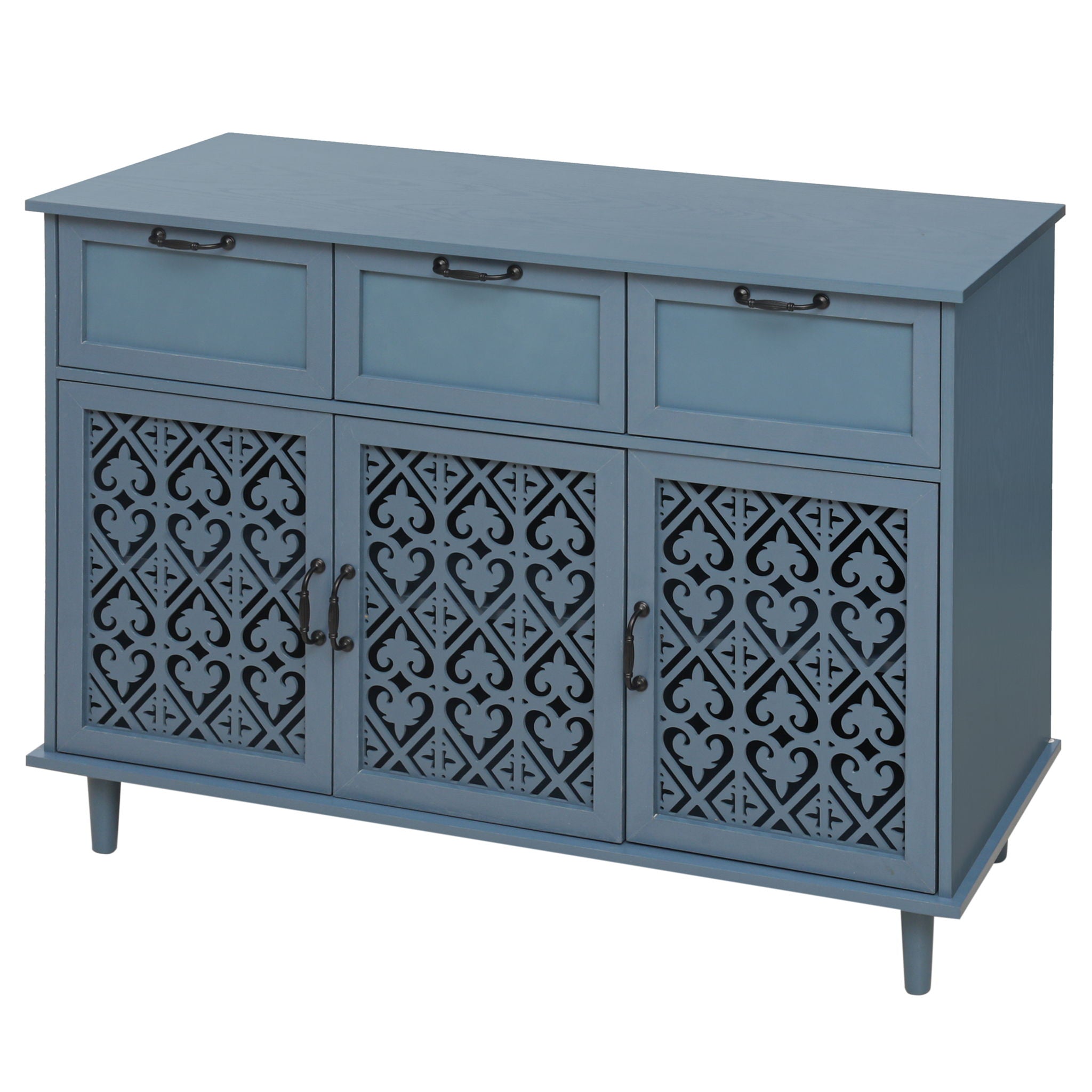 3 Door 3 Drawer Elegant Cabinet - Best Buy Furniture