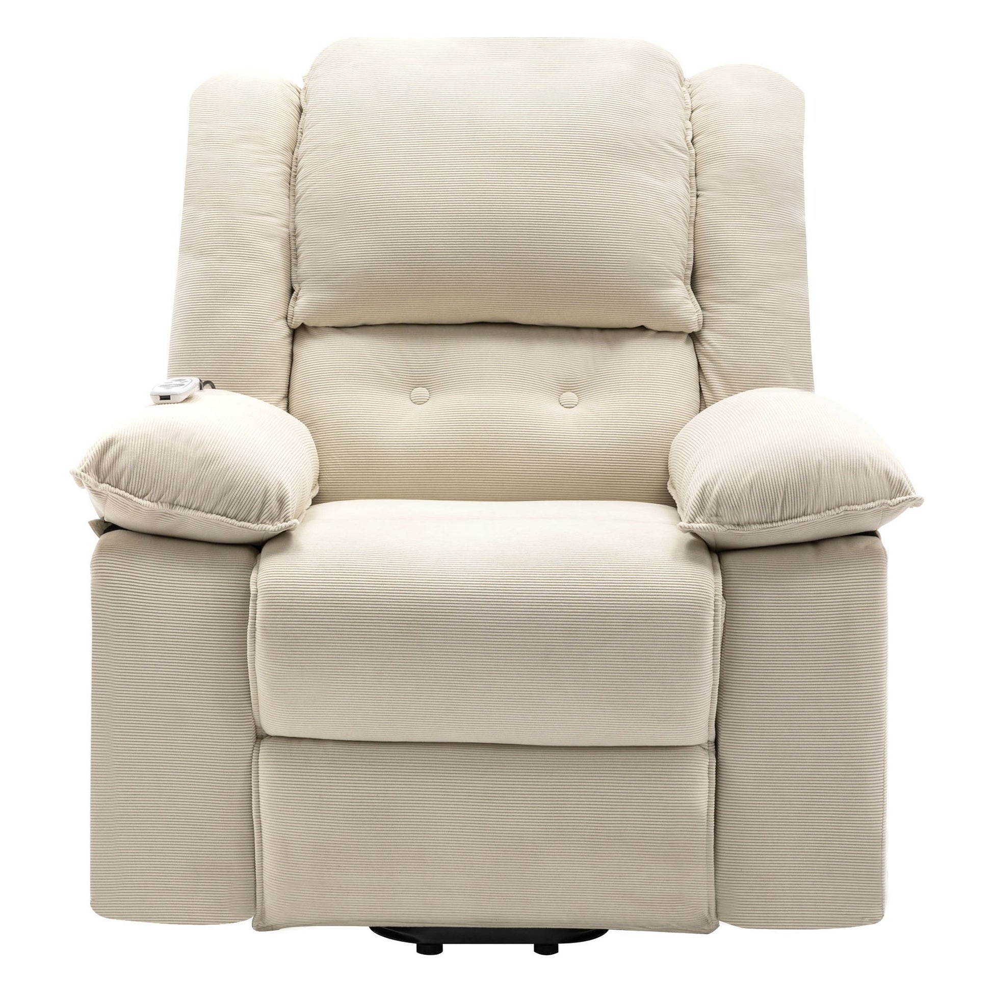 Massage Recliner Power Lift Chair With Adjustable Massage And Heating Function - Best Buy Furniture