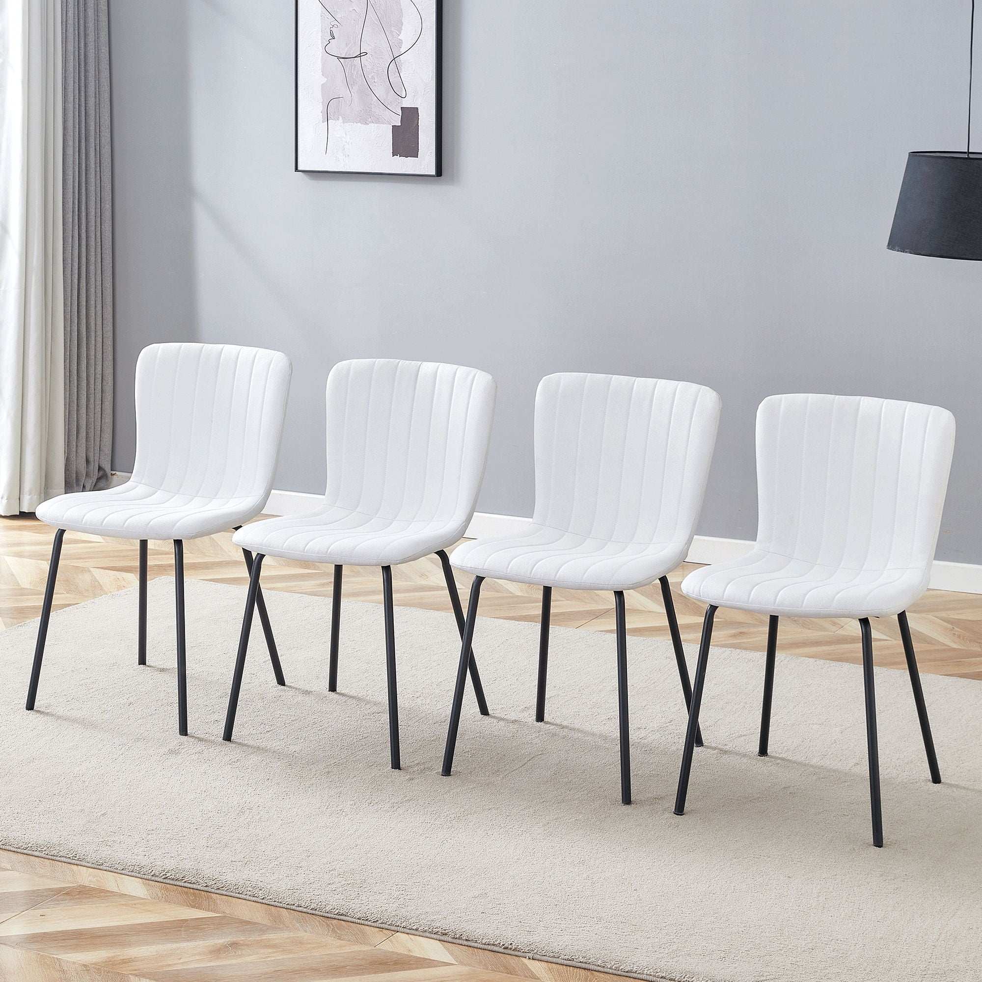 Luxury Minimalist Dining Chairs (Set of 4) - Best Buy Furniture