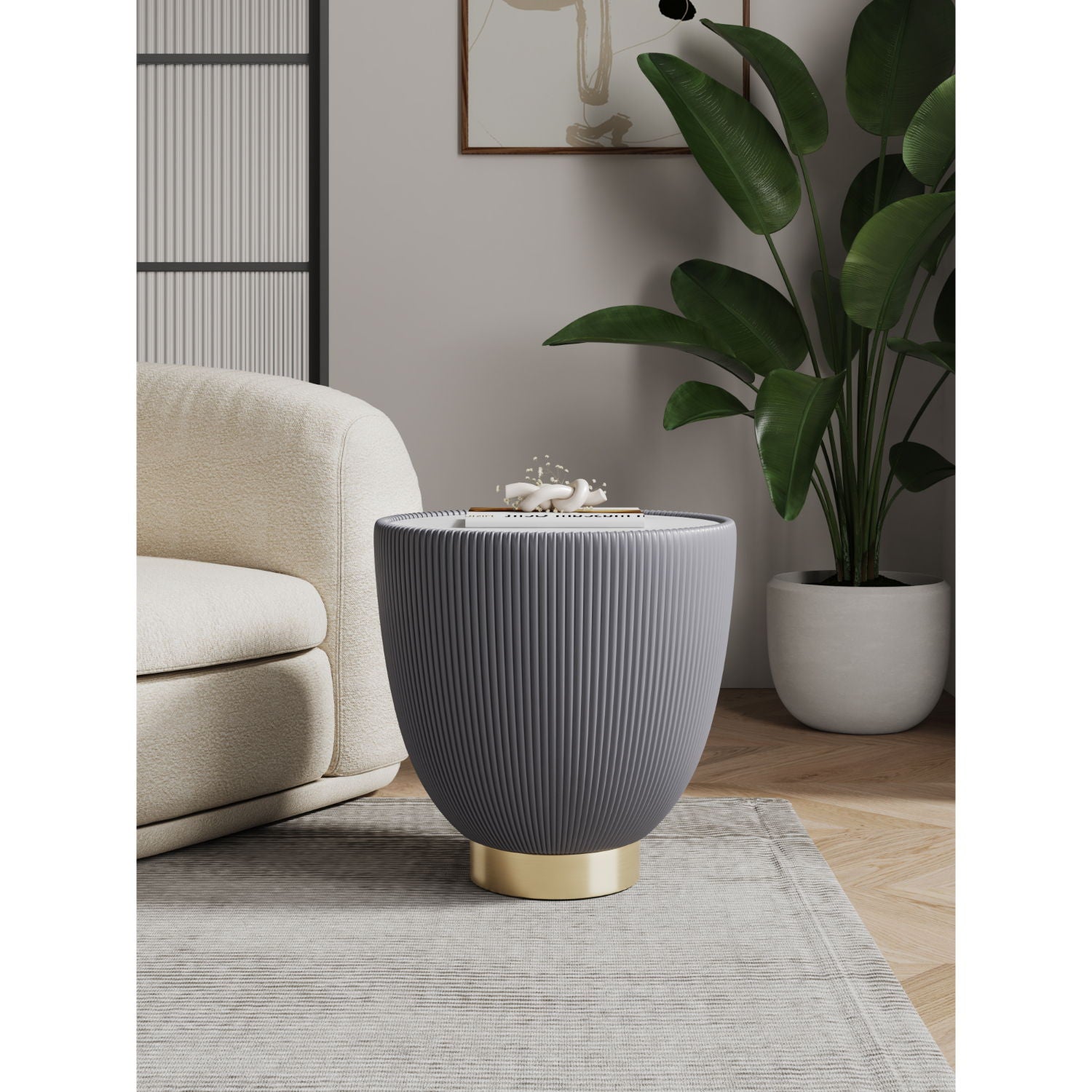 Anderson - Upholstered End Table