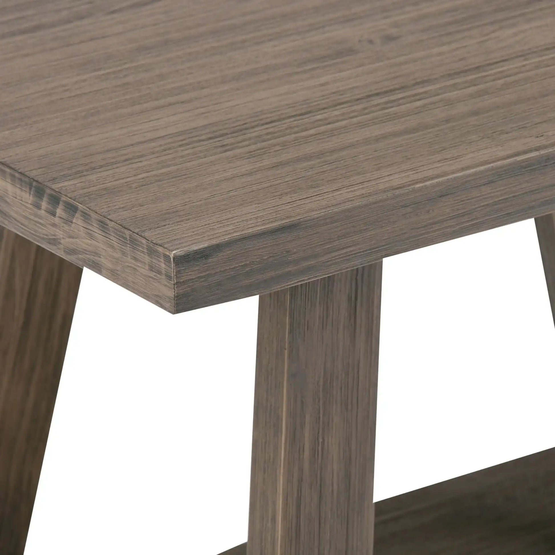 Dylan - Entryway Bench - Driftwood - Best Buy Furniture