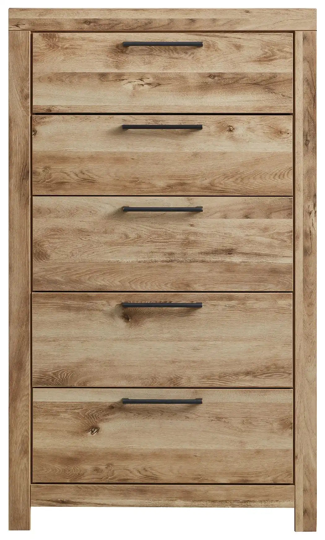 Hyanna - Five Drawer Chest - Tan Brown - Best Buy Furniture