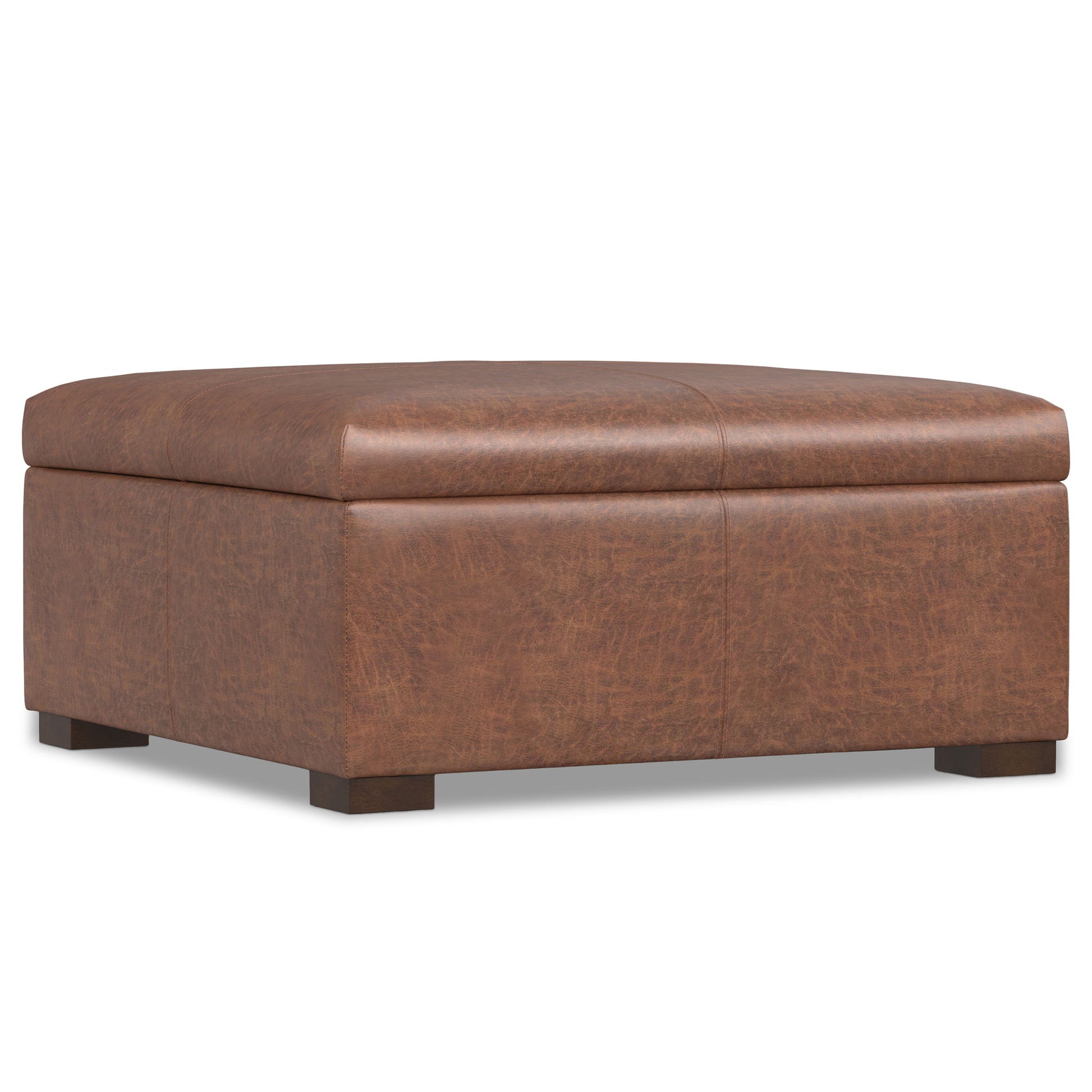 Gabbie - Coffee Table Upholstered Storage Ottoman - Best Buy Furniture