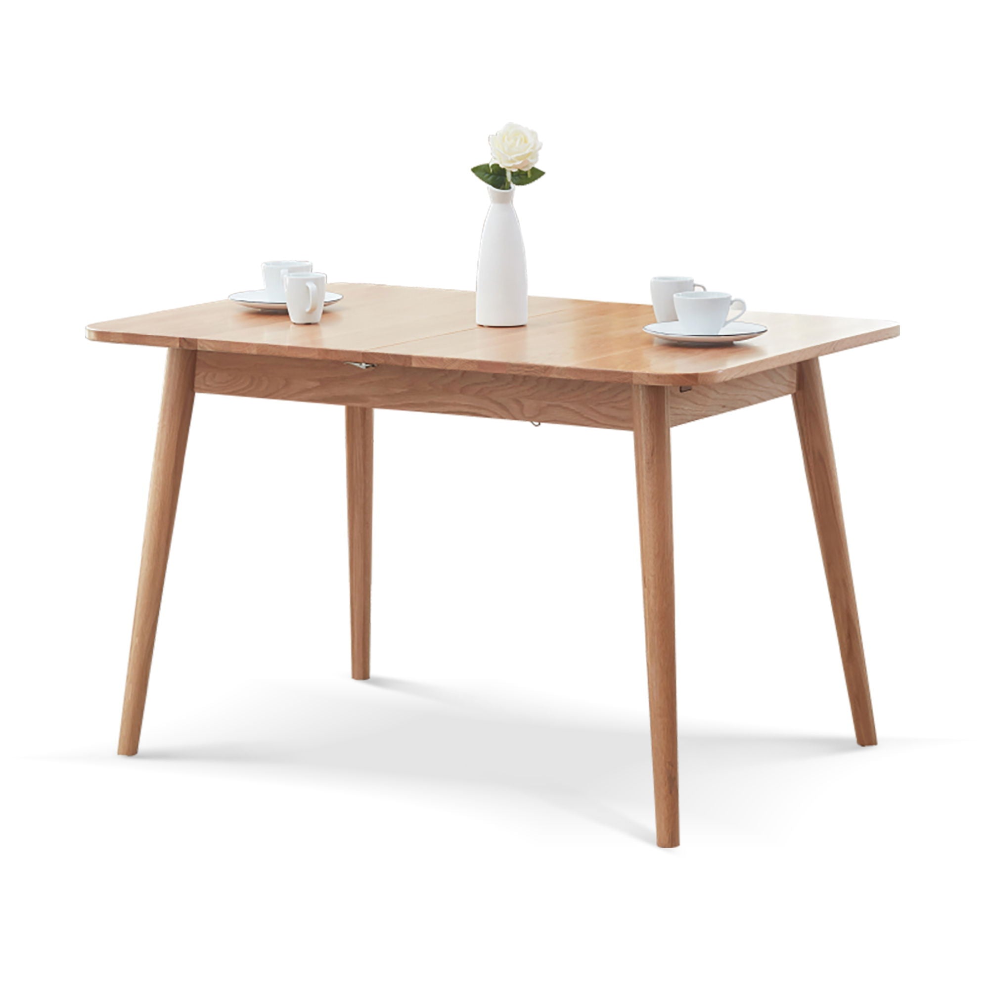 Round Corner Diagonal Leg Telescopic Table For 6 - 8 People To Meet Dining Table - Best Buy Furniture