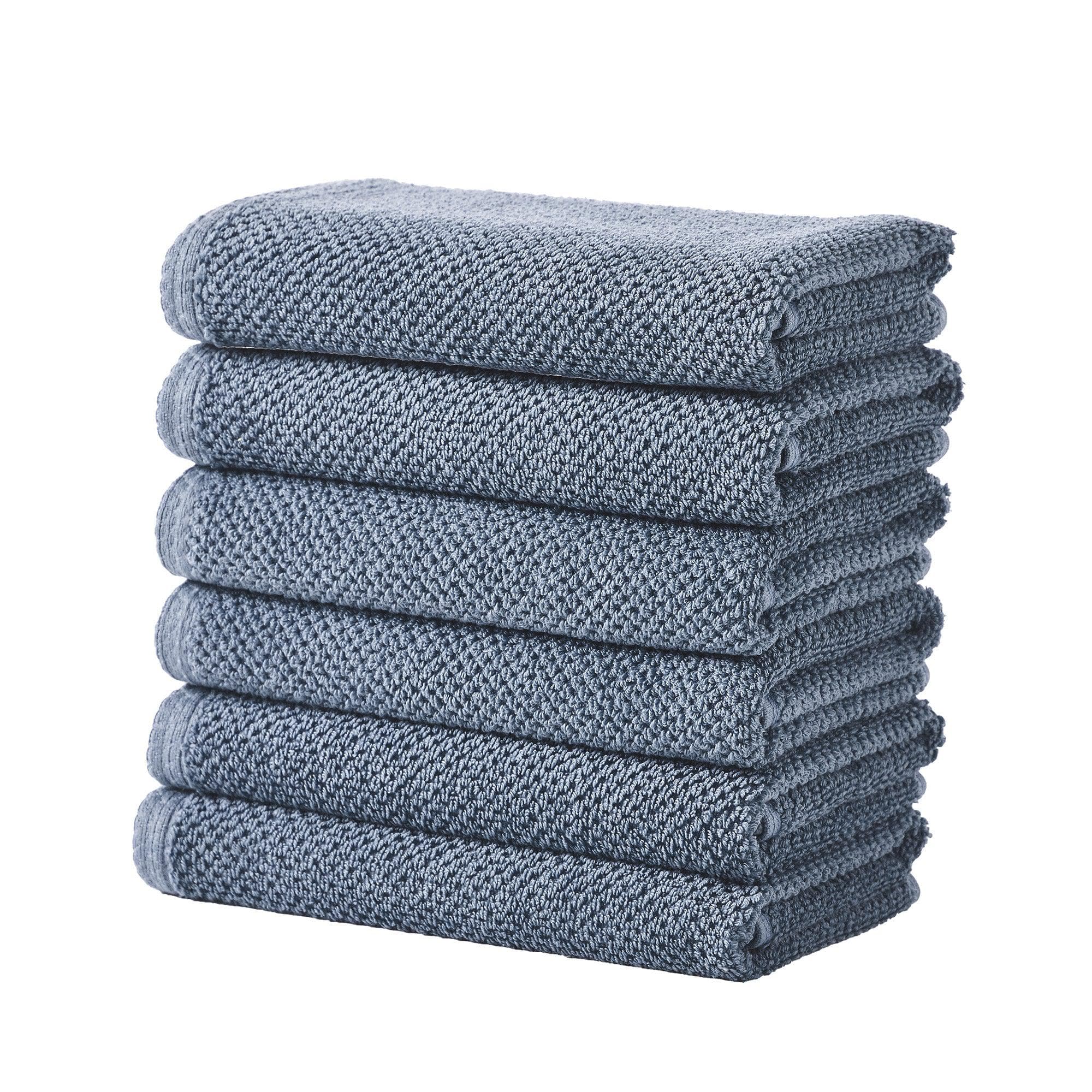 Cotton Textured Bath Towel Set - Acacia Collection - Best Buy Furniture