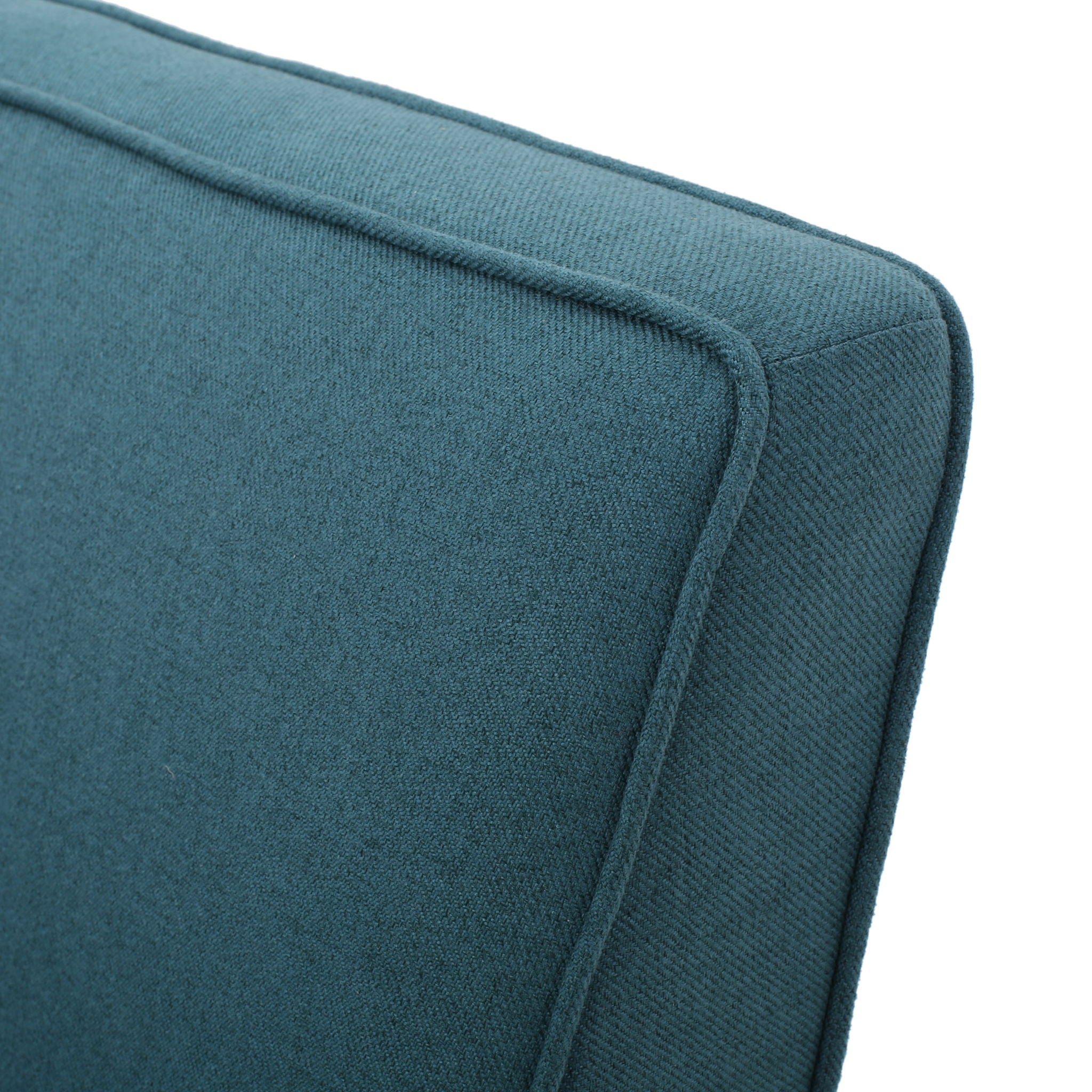 Contemporary Loveseat With Upholstered Fabric And Birch Wood Legs - Best Buy Furniture