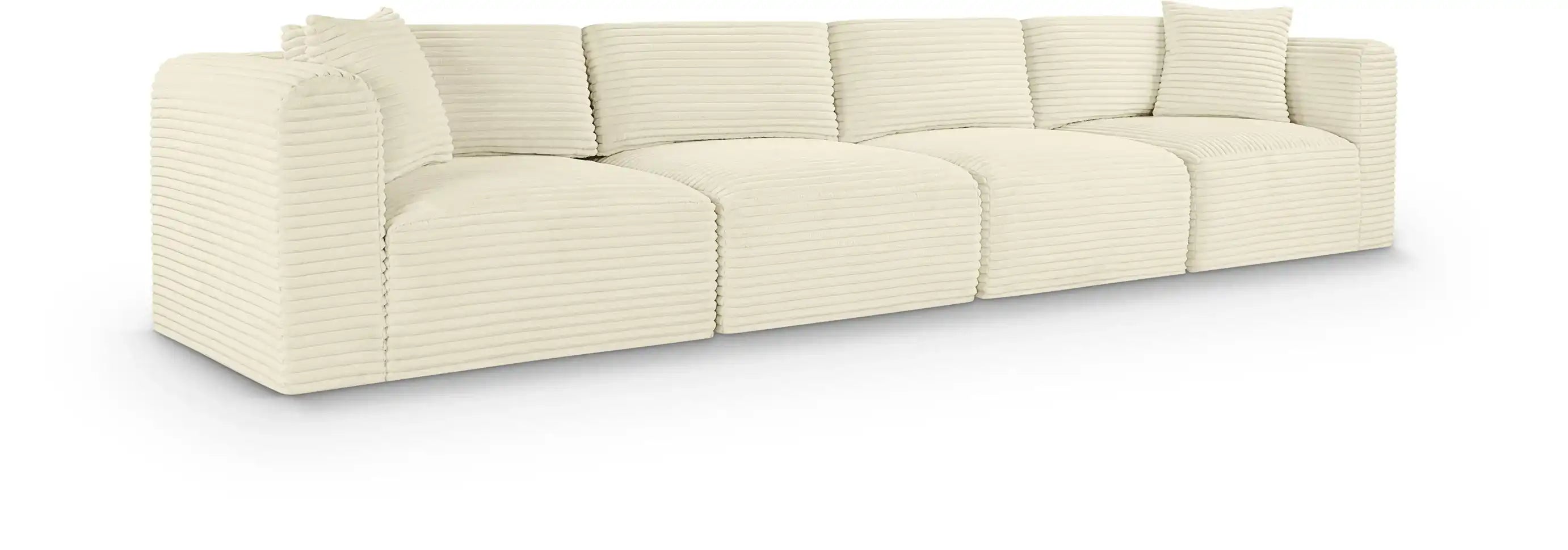 Shaggy - 4 Seat Modular Sofa - Best Buy Furniture