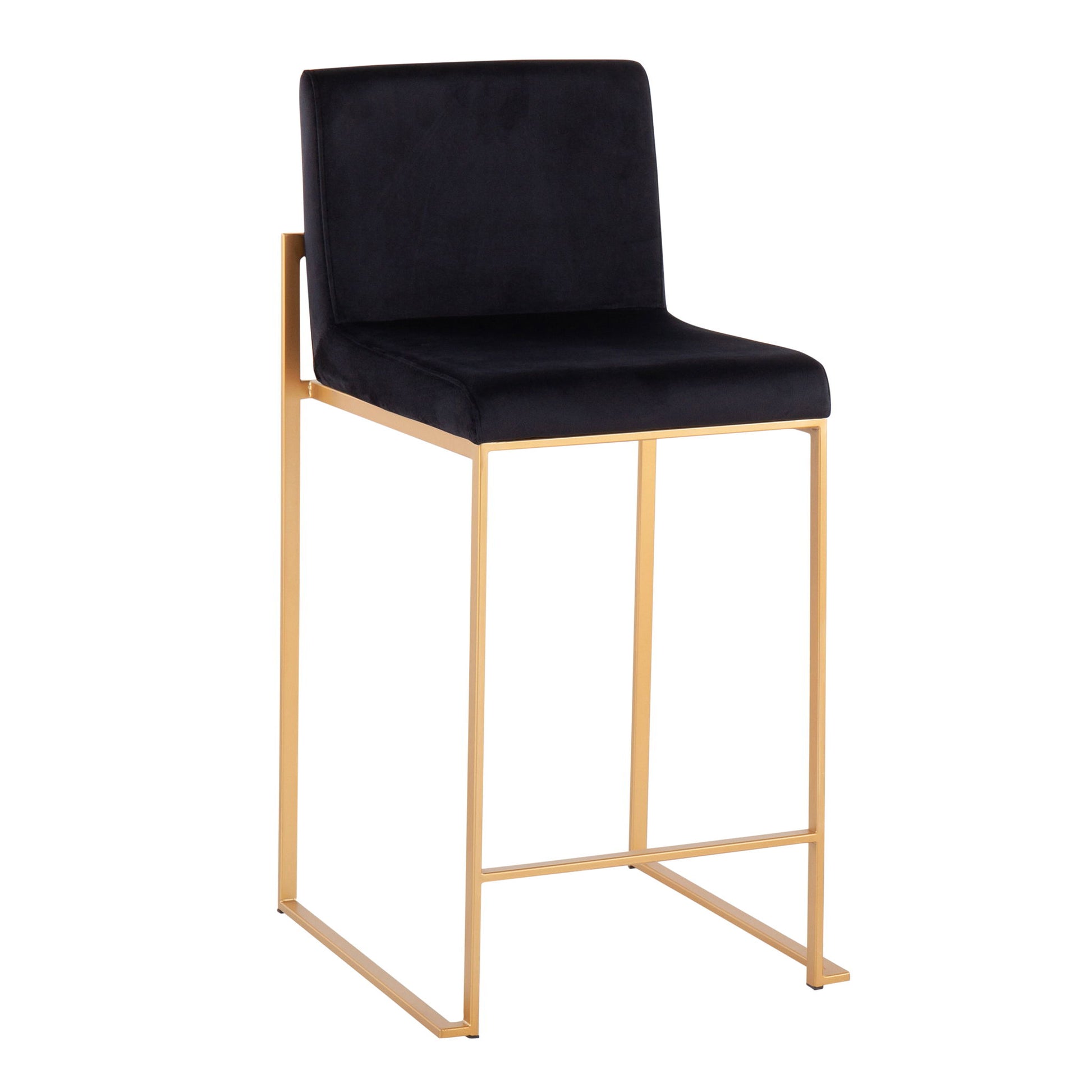 Fuji - Contemporary High Back Stylish Counter Stool - Best Buy Furniture