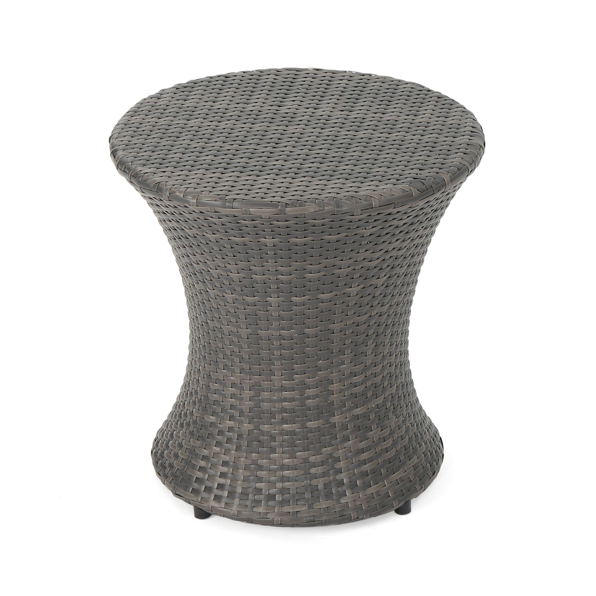 Thrive - Hourglass Rattan Table With No Glass Top - Best Buy Furniture