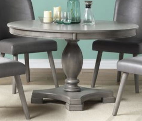 Waylon - Dining Table - Gray / Oak - Best Buy Furniture
