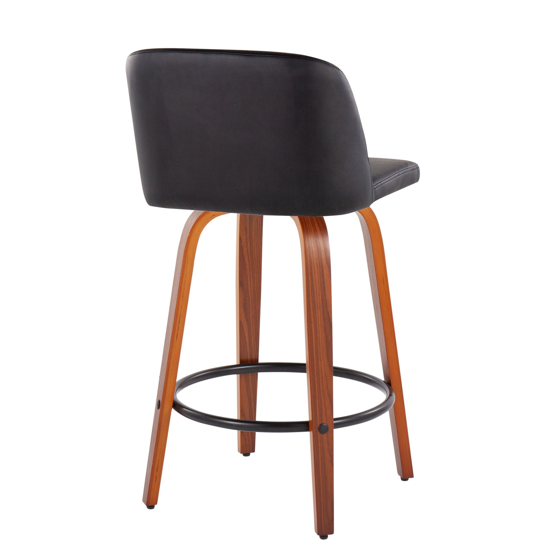 Toriano - Mid Century Modern, Counter Stool (Set of 2) - Best Buy Furniture