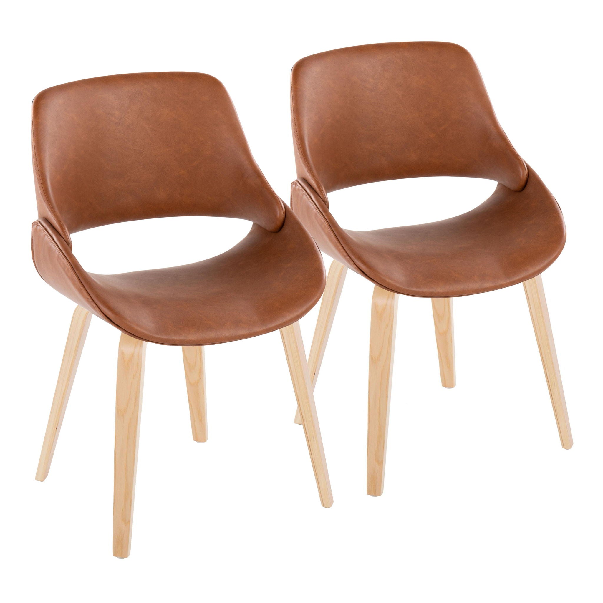 Fabrico - Mid-Century Modern Style Dining Chair (Set of 2) - Best Buy Furniture