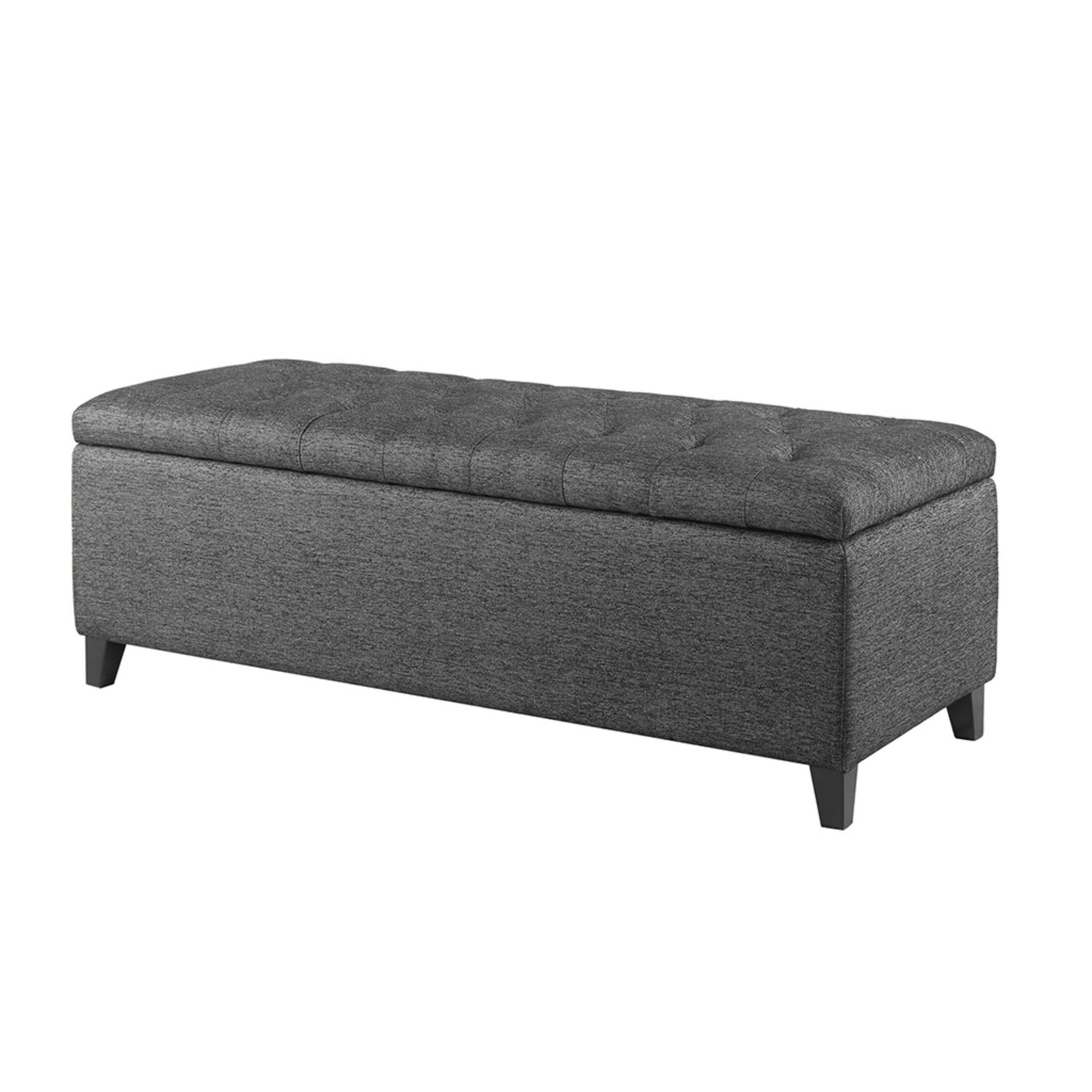 Elegant Design Tufted Top, Soft Close Storage Bench - Best Buy Furniture