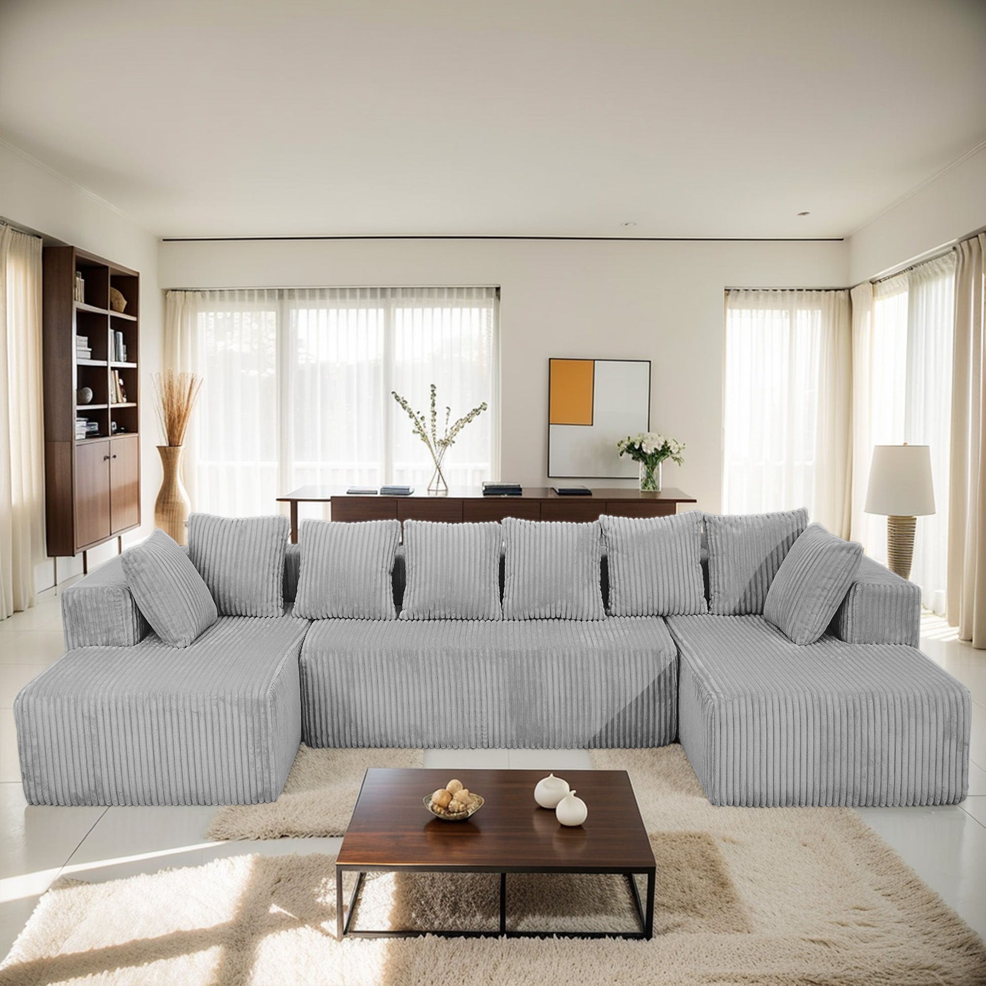 Modular U Shaped Sectional Sofa - Best Buy Furniture