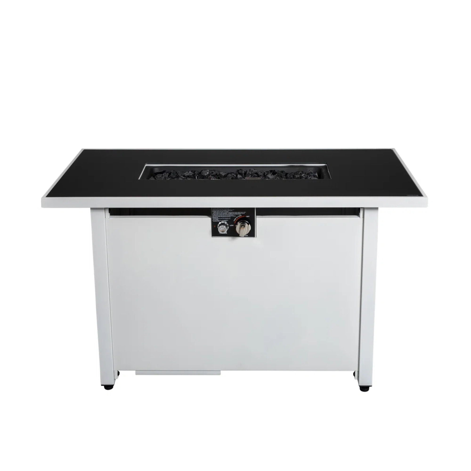 Rectangular Fire Pit With Frame Elegant Design - Best Buy Furniture