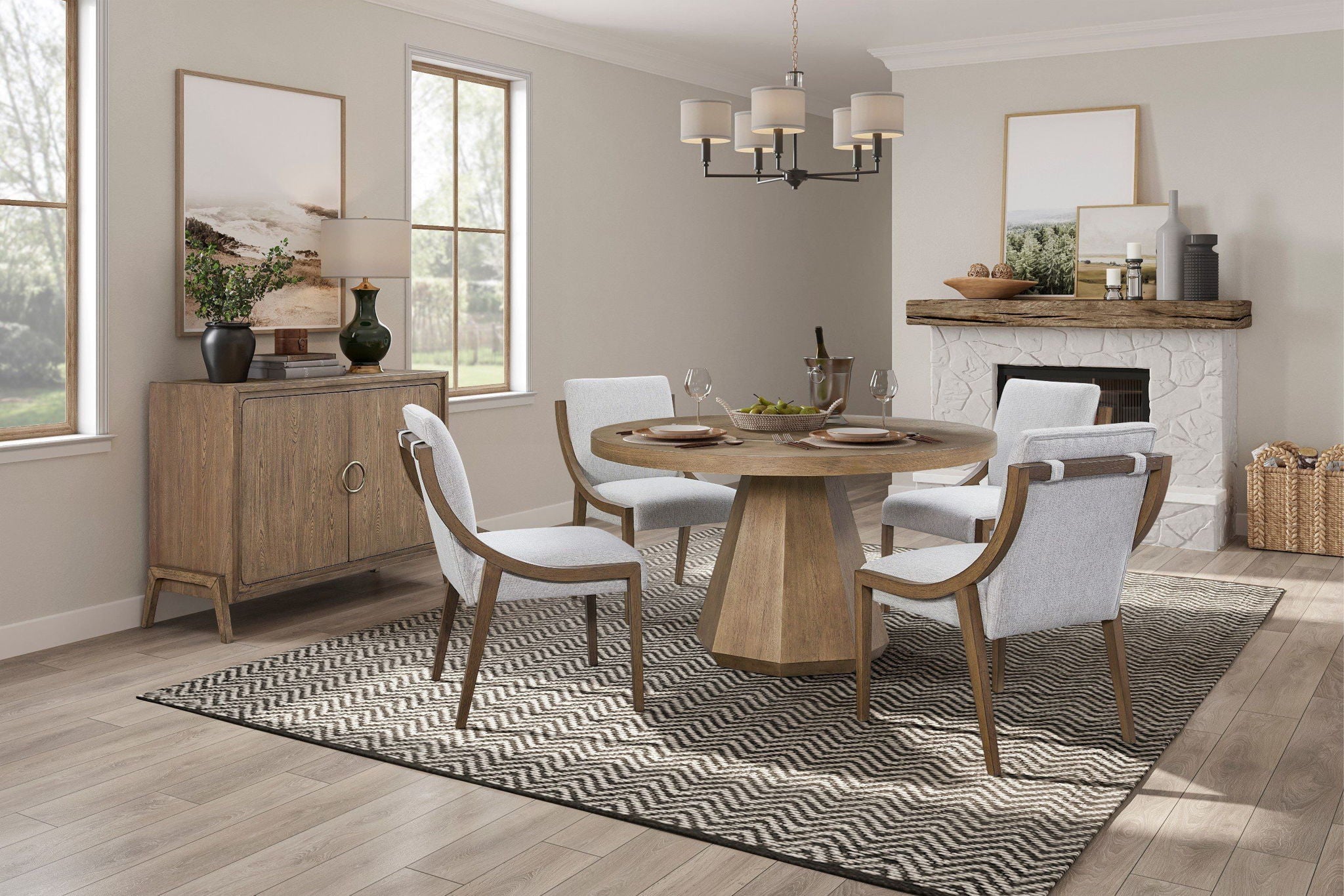 Elegant Round Dining Table - Best Buy Furniture