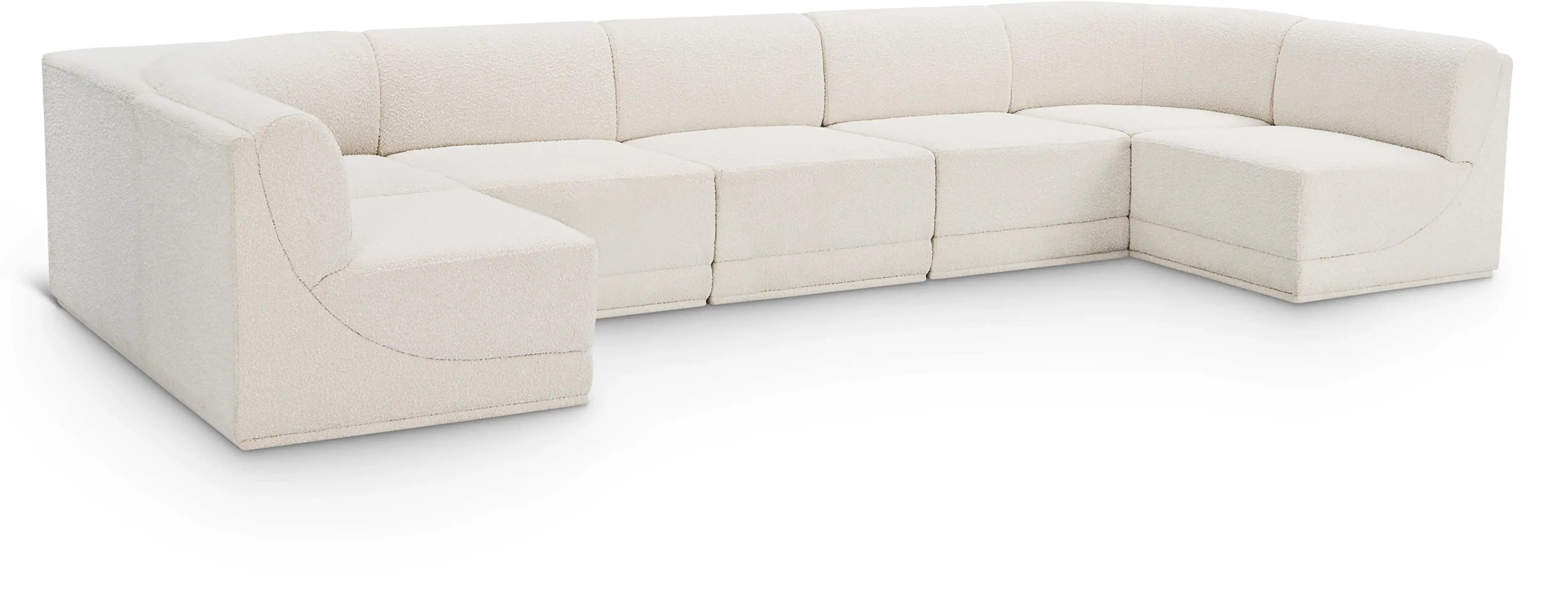 Ollie - 7 Piece Modular Sectional - Best Buy Furniture