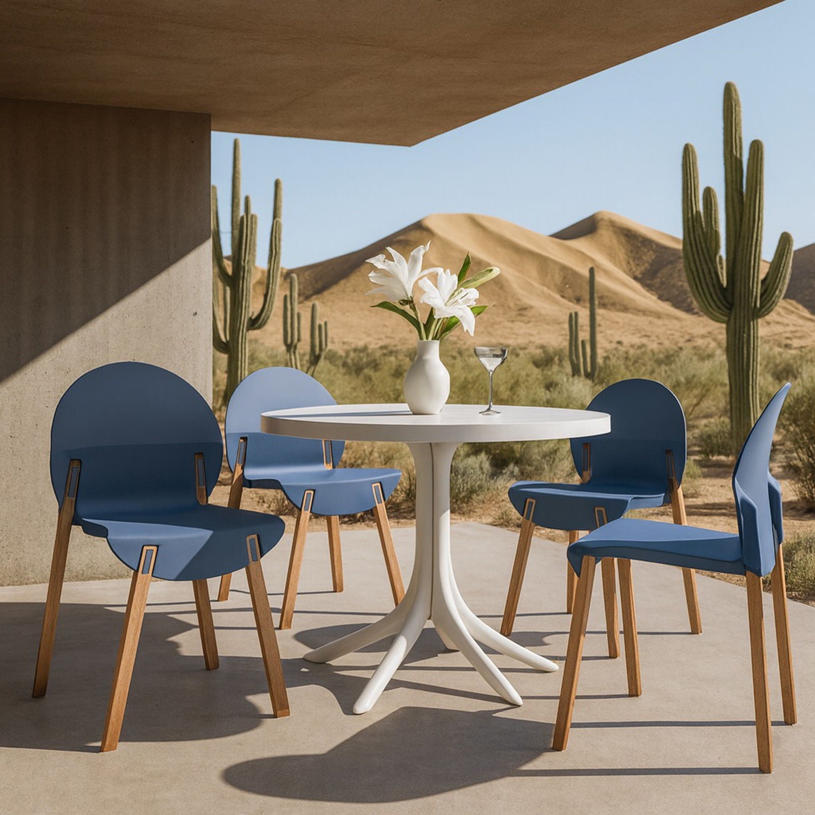 4 Piece Set Of Single Chairs, Traditional Elements With Round Table - Best Buy Furniture