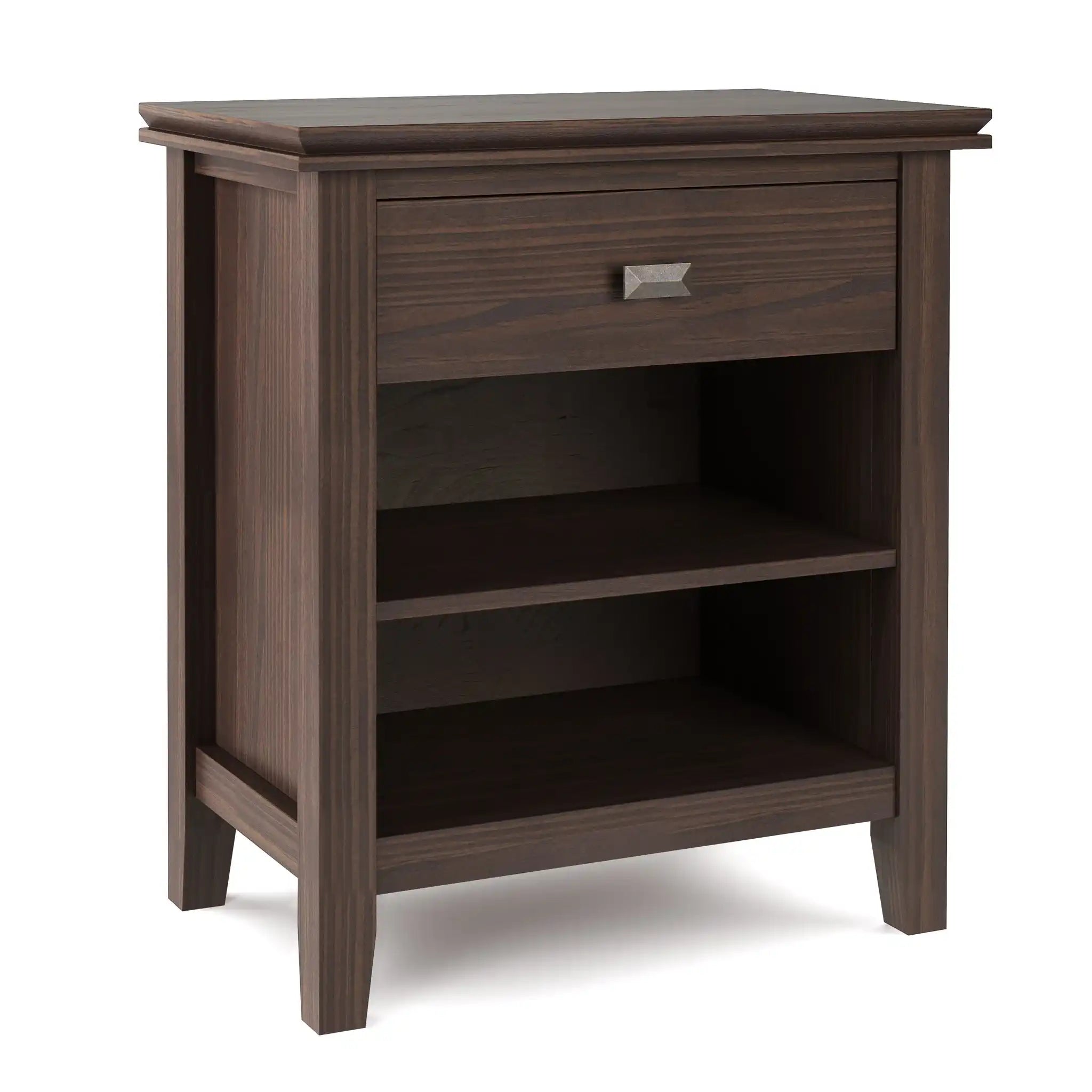 Artisan - Bedside Table - Warm Walnut Brown - Best Buy Furniture
