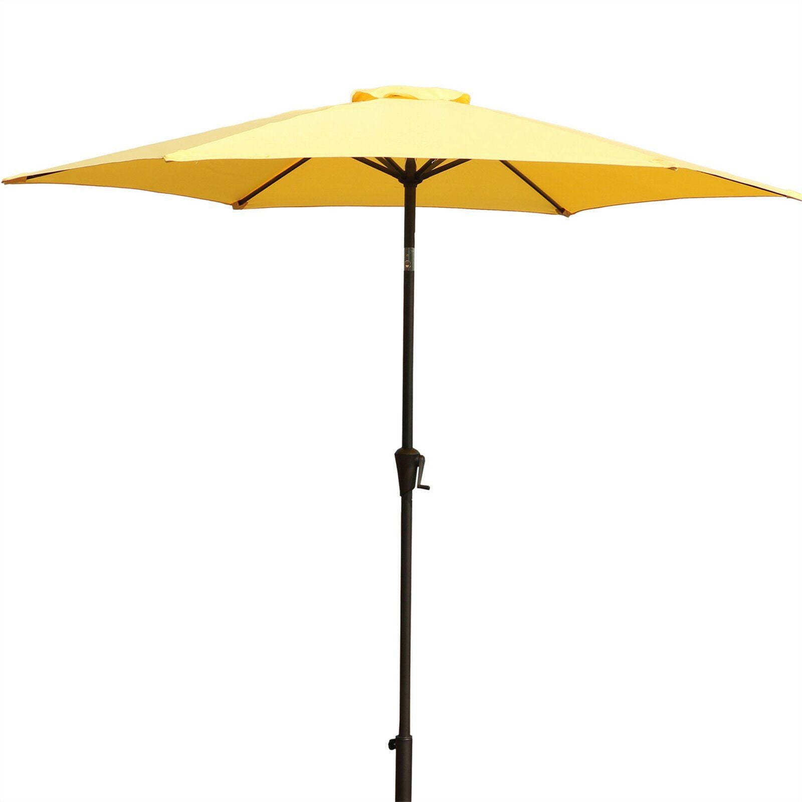 8.8' Outdoor Aluminum Patio Umbrella, Market Umbrella With 33 Pounds Round Resin Umbrella Base Lift - Best Buy Furniture