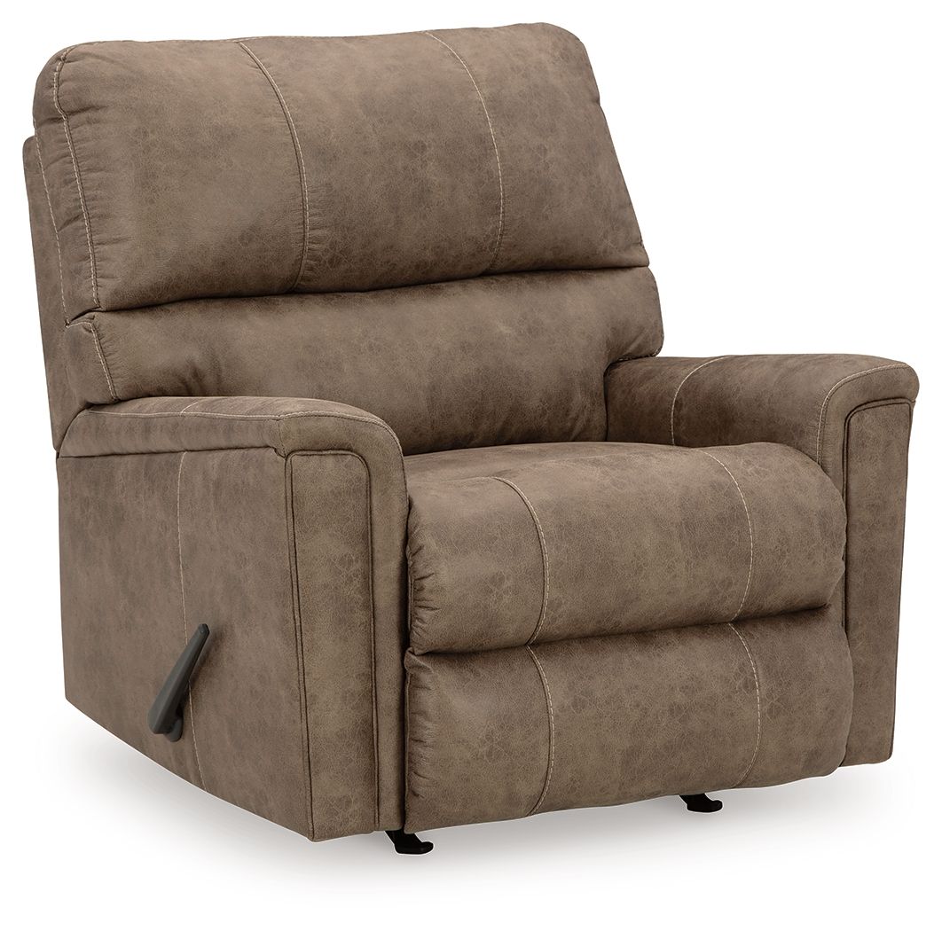 Navi - Rocker Recliner - Fossil - Best Buy Furniture