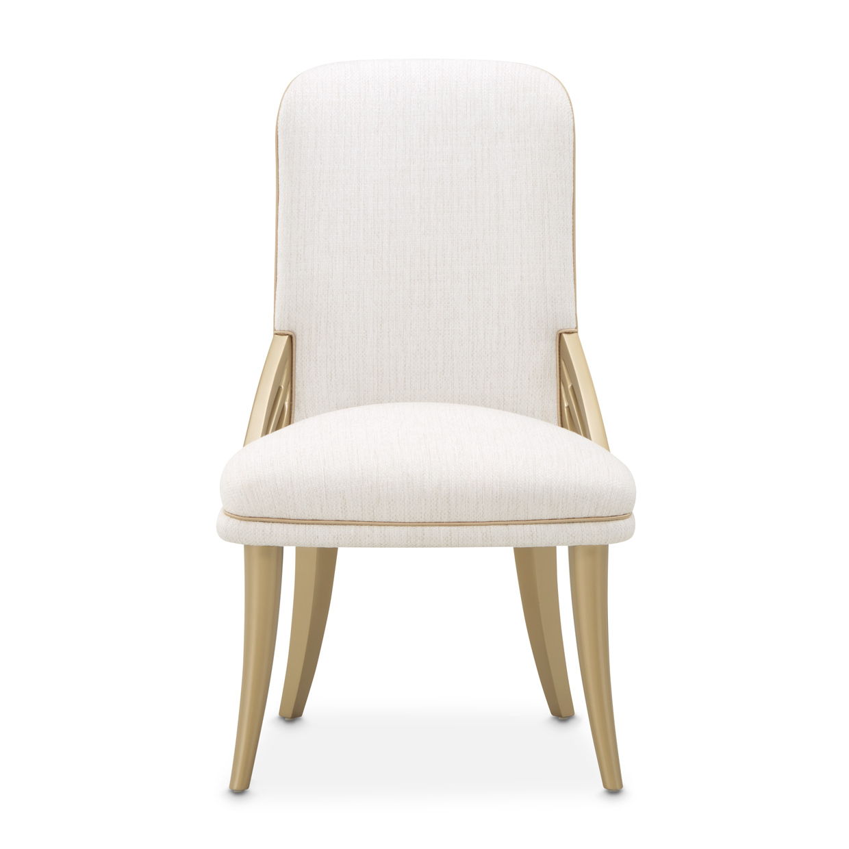 La Terrazza - Dining Side Chair (Set of 2) - Creamy Pearl - Best Buy Furniture