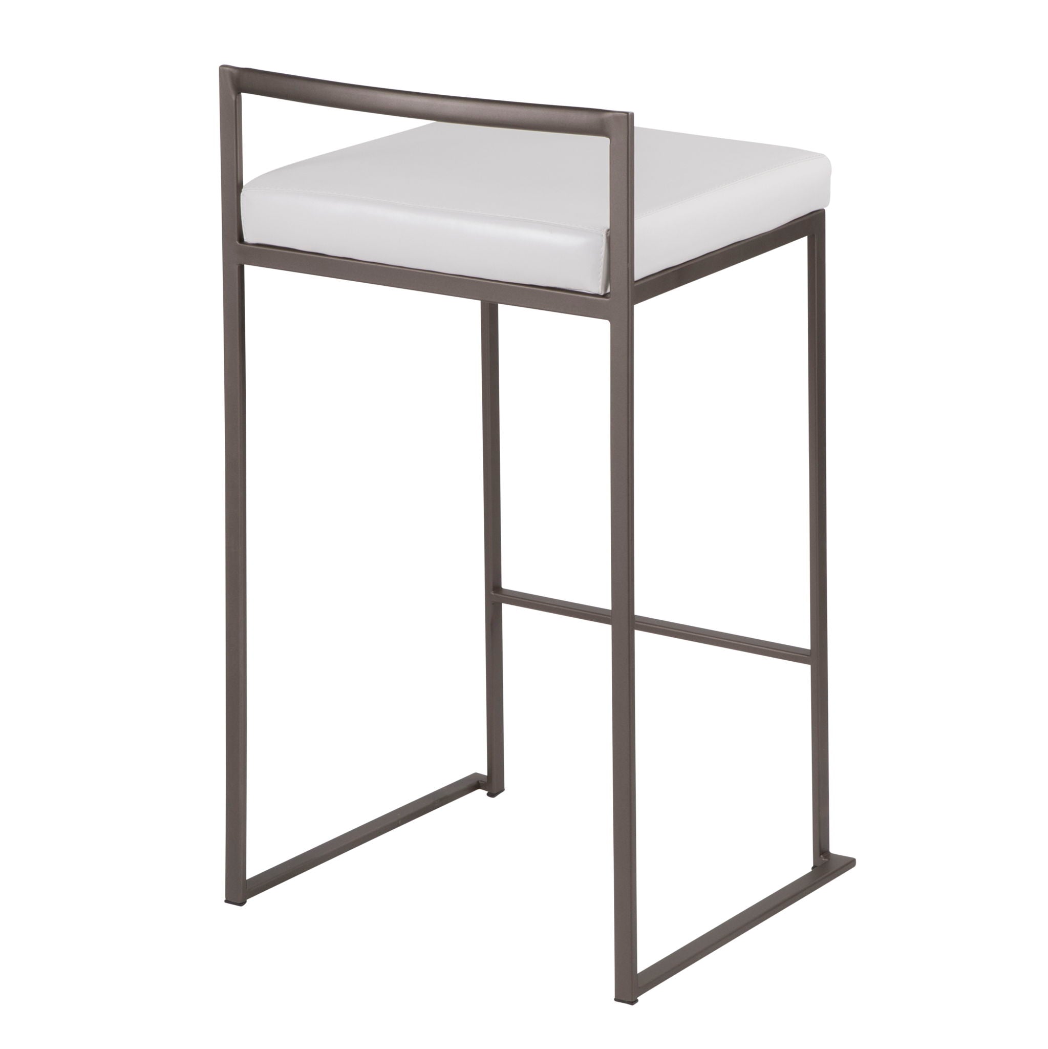 Fuji - Industrial Stackable Counter Stool Elegant Design - Best Buy Furniture