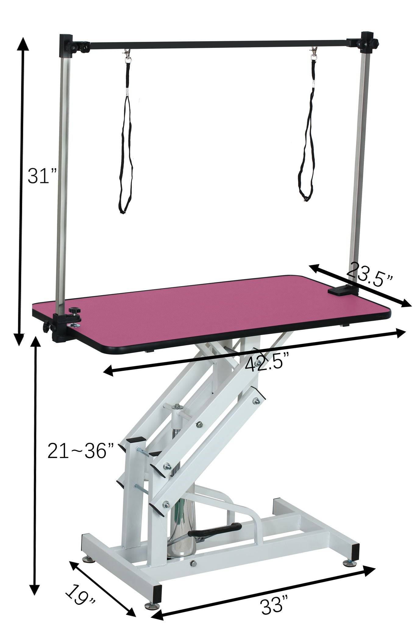 Hydraulic Pet Grooming Table With "H" Arm - Best Buy Furniture