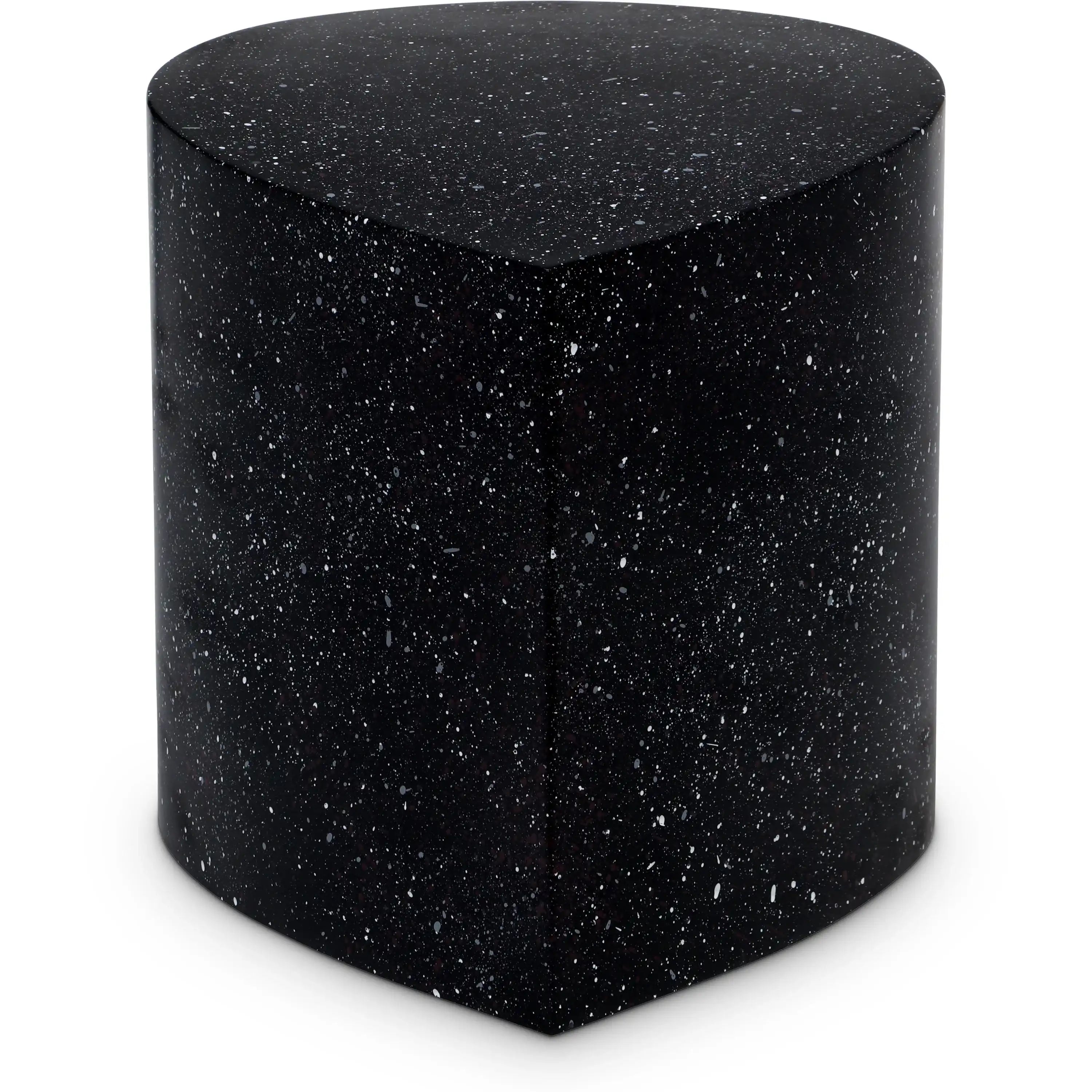 Petal - Iron Coffee Table - Black Terazzo - Best Buy Furniture